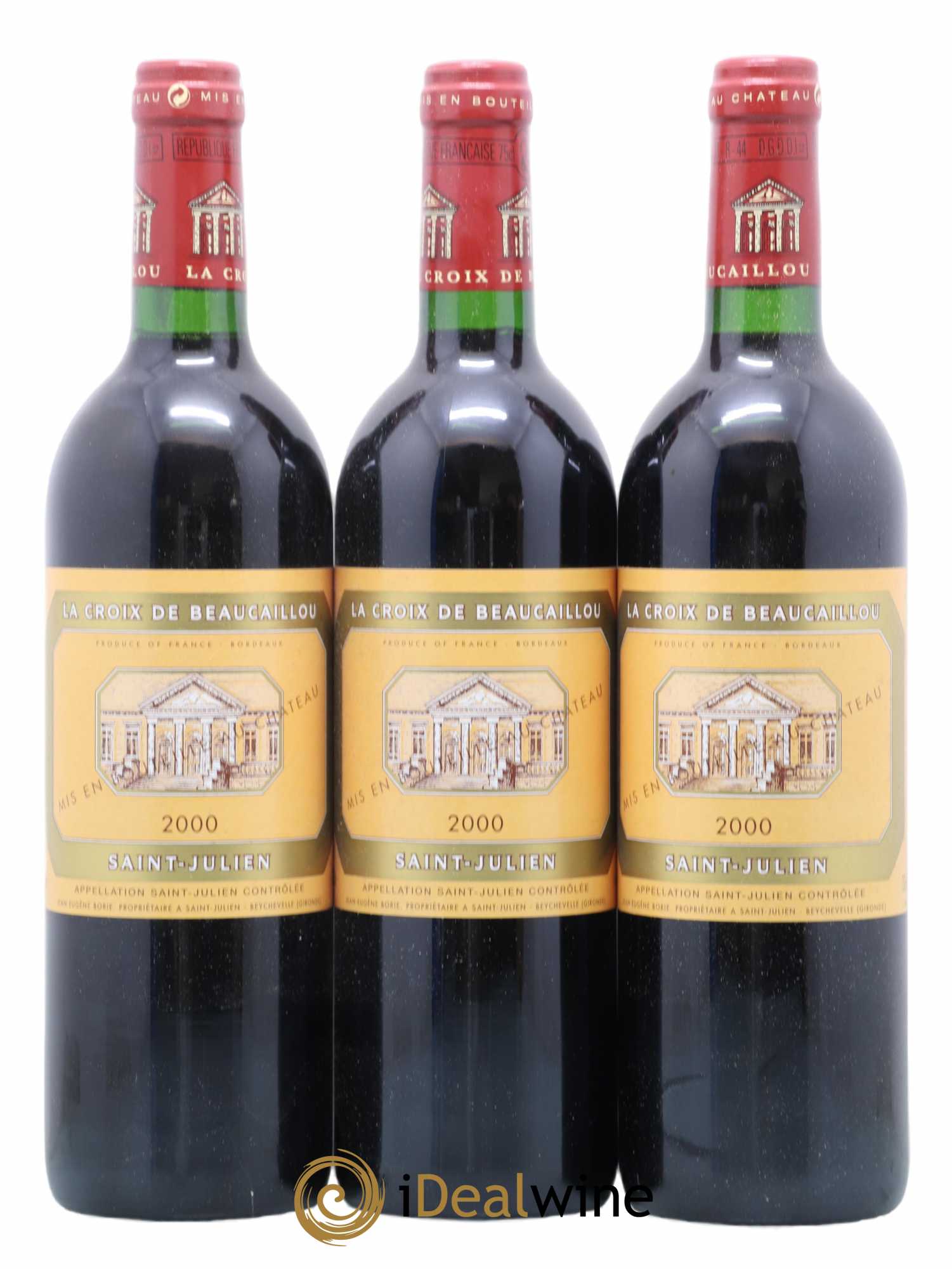 La Croix de Beaucaillou Second Vin 0 2000 - Lot de 12 bouteilles - 1
