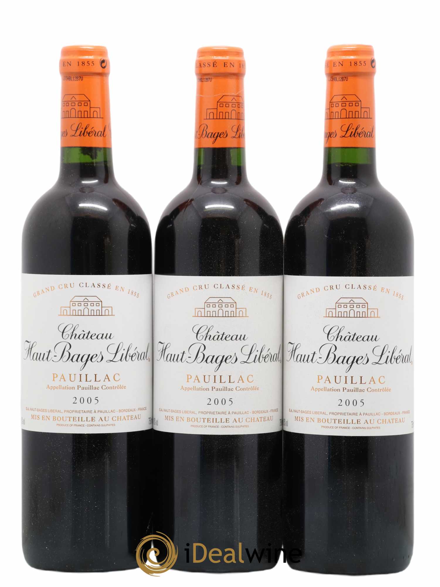 Château Haut Bages Libéral 5ème Grand Cru Classé 0 2005 - Lot de 12 bouteilles - 2