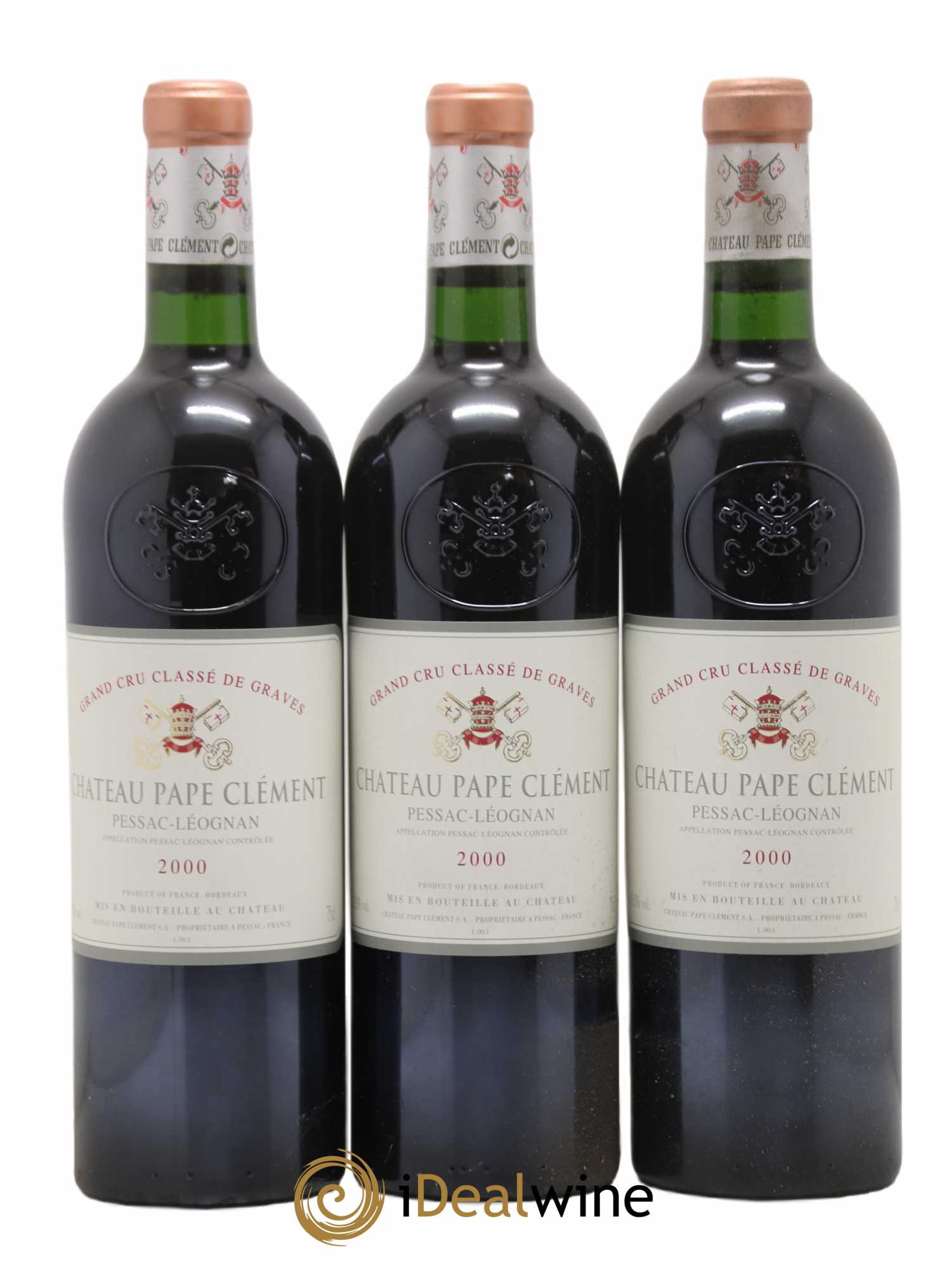 Château Pape Clément Cru Classé de Graves 2000 - Lot de 12 bouteilles - 4