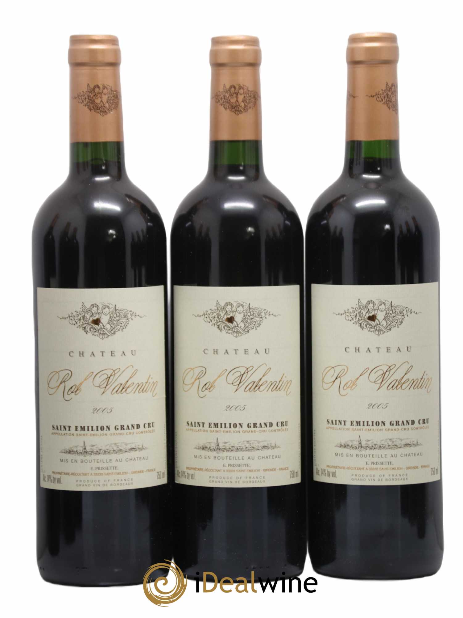 Château Rol Valentin Grand Cru Classé 2005 - Posten von 12 Flaschen - 2