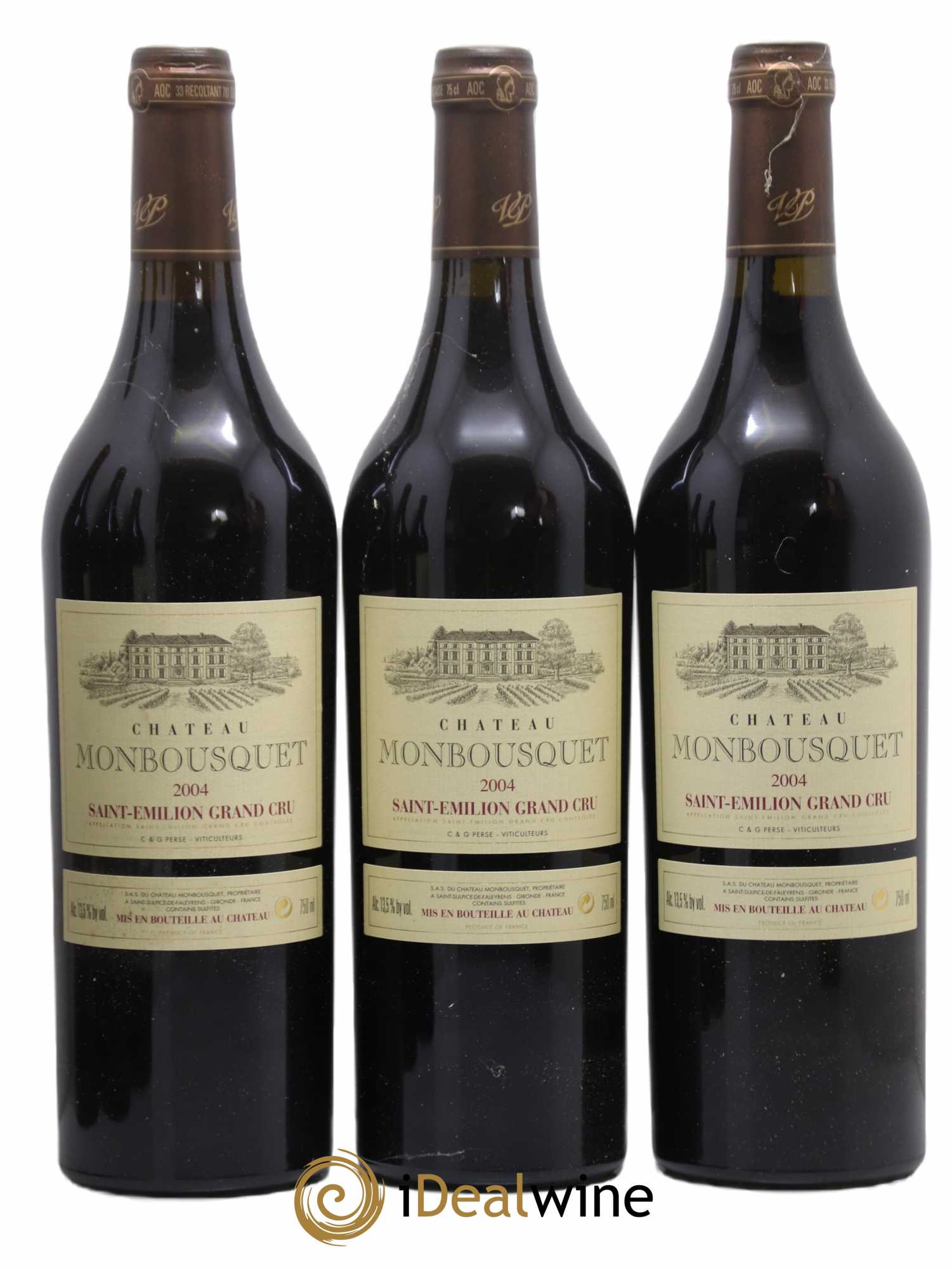 Château Monbousquet Grand Cru Classé 2004 - Lot de 12 bouteilles - 3