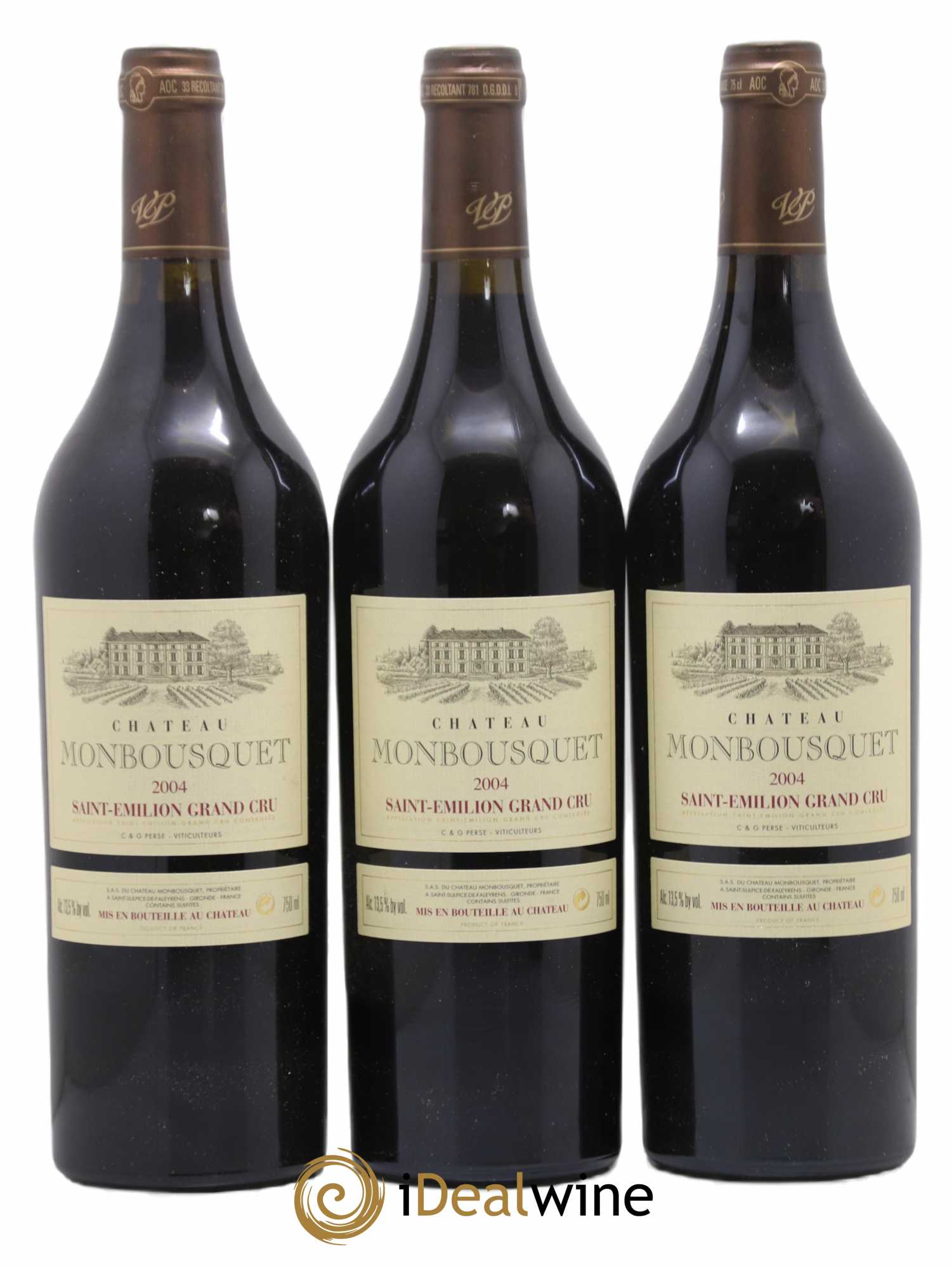 Château Monbousquet Grand Cru Classé 2004 - Lot de 12 bouteilles - 4