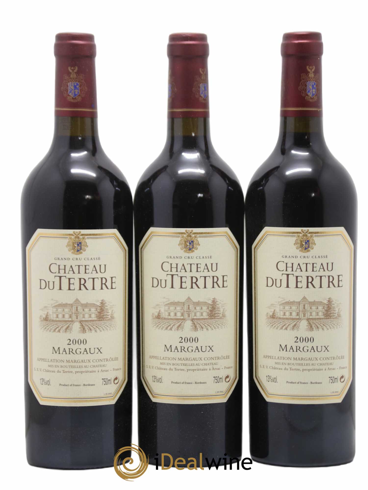 Château du Tertre 5ème Grand Cru Classé 2000 - Lot de 12 bouteilles - 4