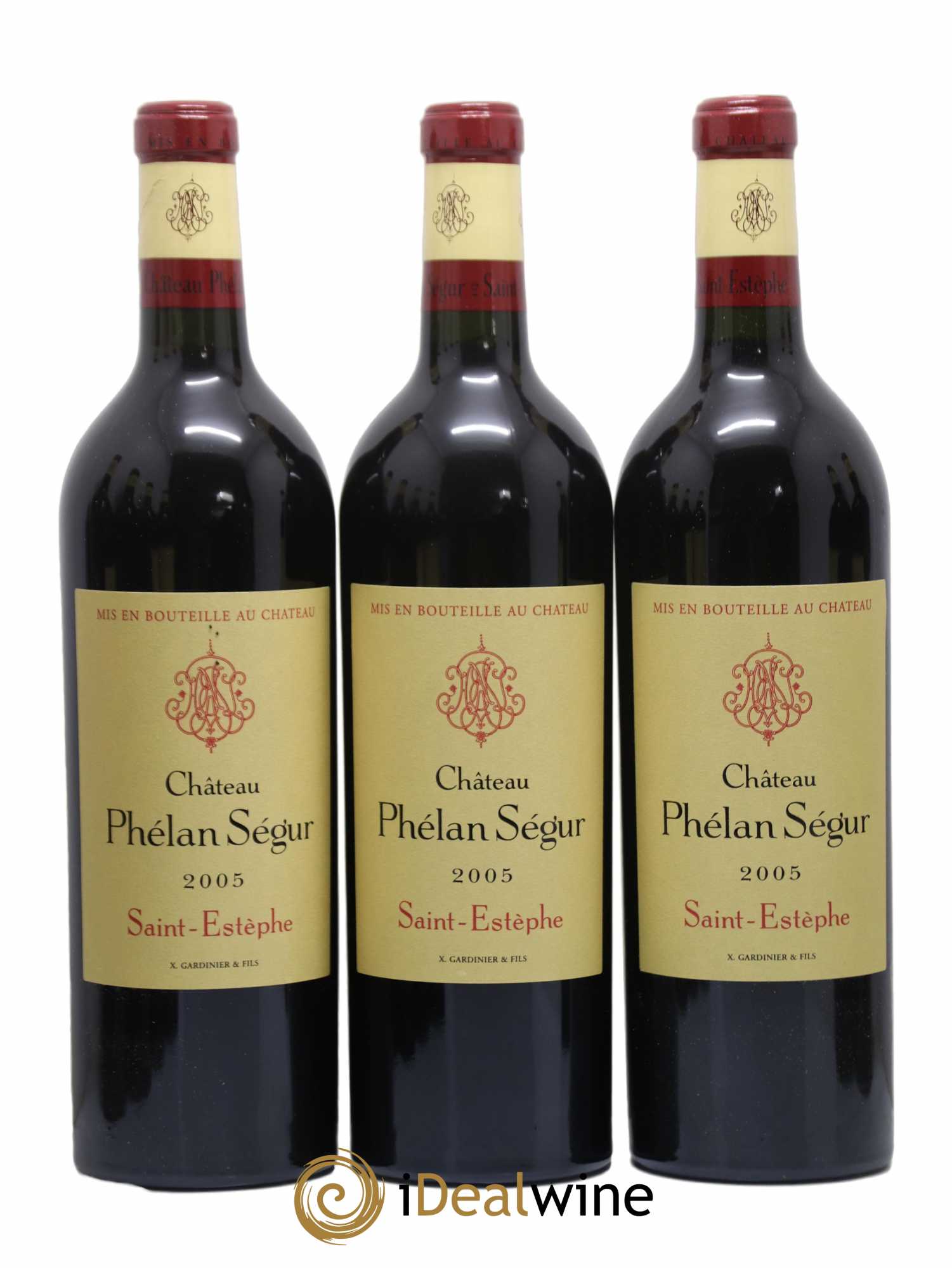 Château Phélan Ségur 2005 - Lot de 12 bouteilles - 2