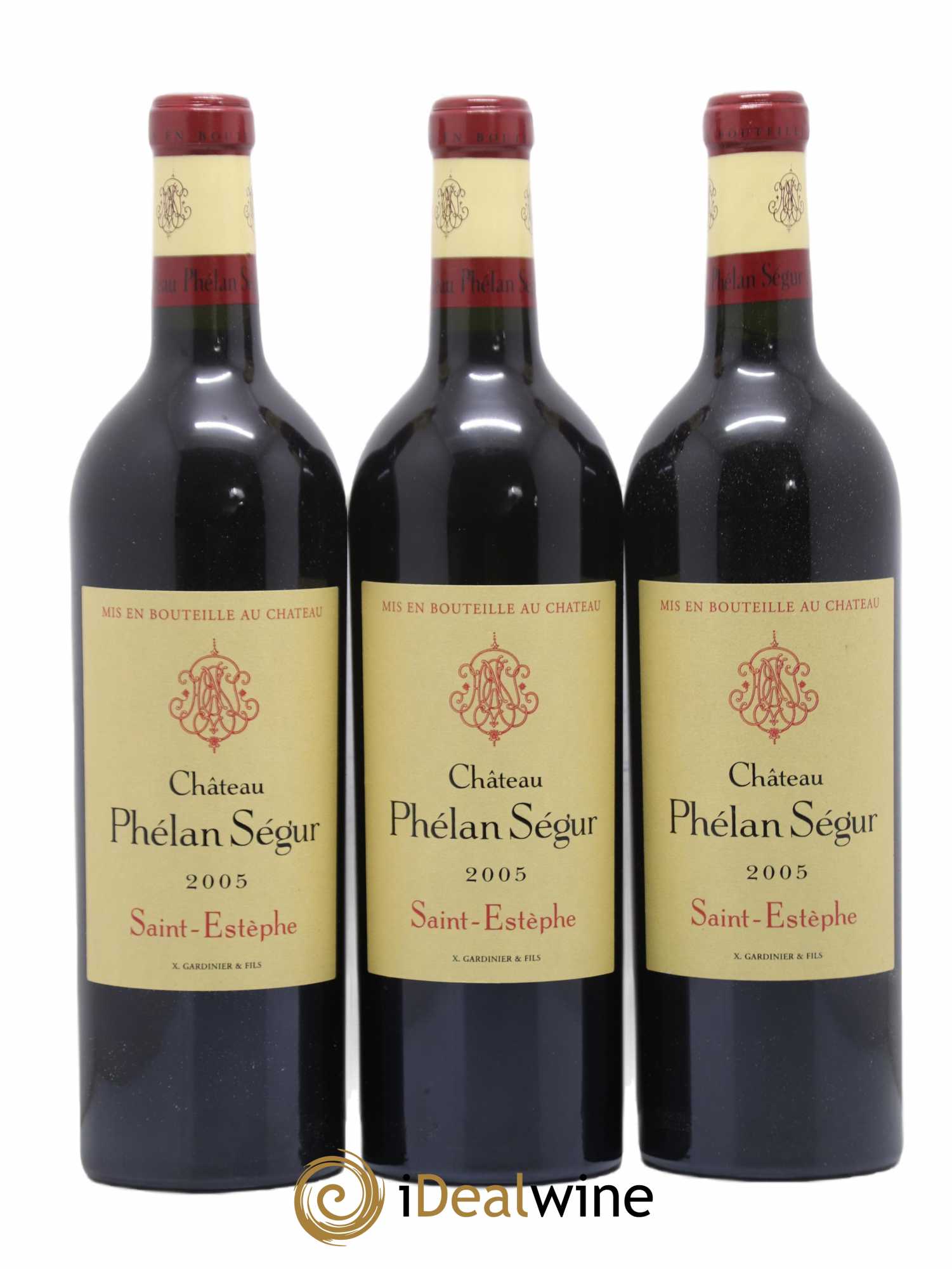 Château Phélan Ségur 2005 - Lot de 12 bouteilles - 4