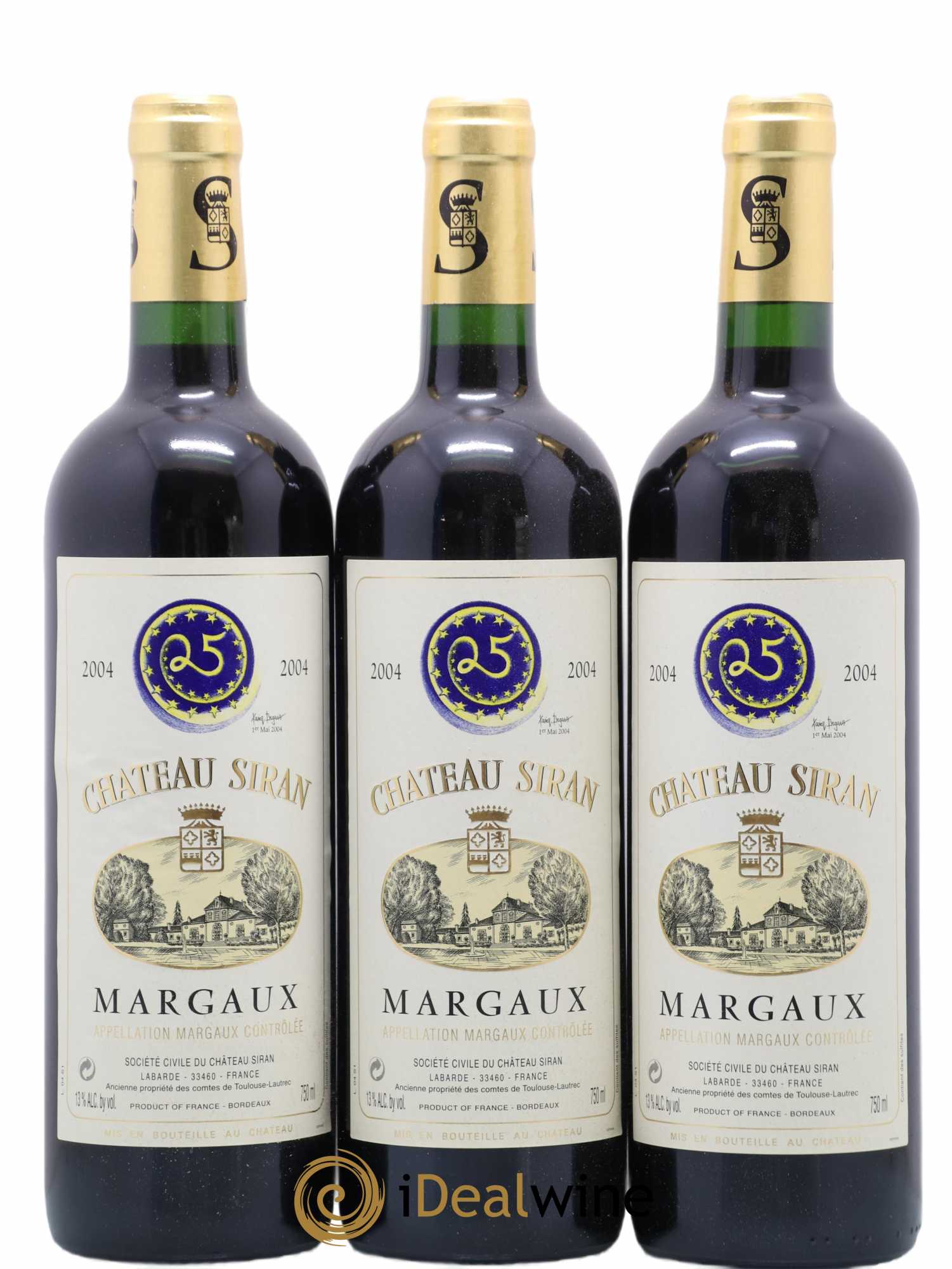 Château Siran 0 2004 - Lot de 12 bouteilles - 2