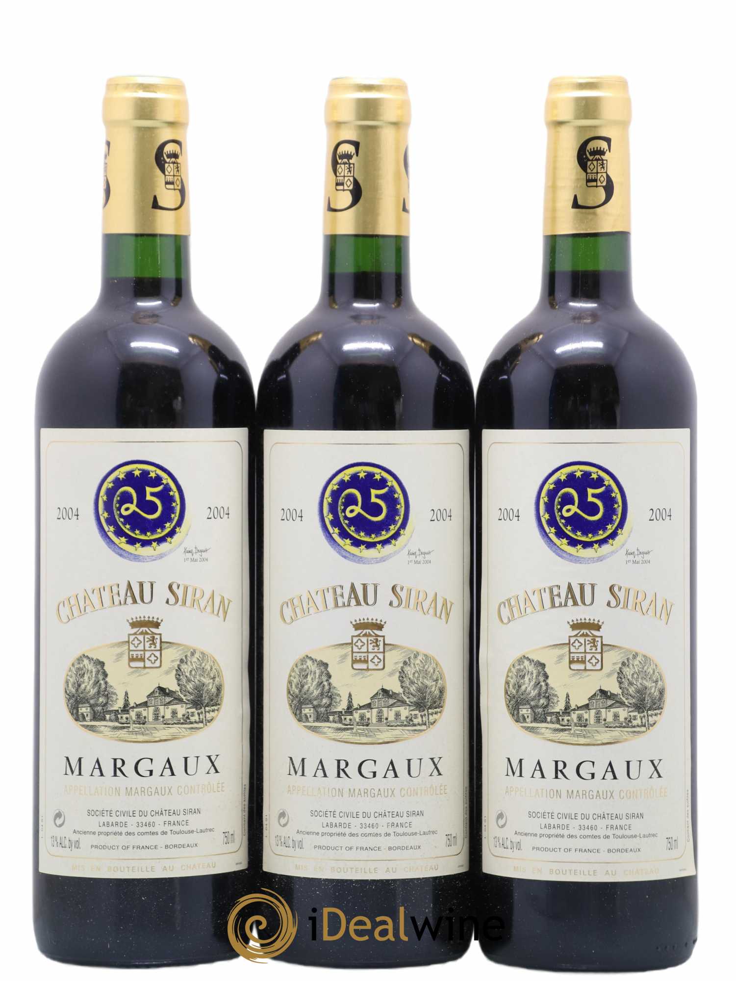 Château Siran 0 2004 - Lot de 12 bouteilles - 3