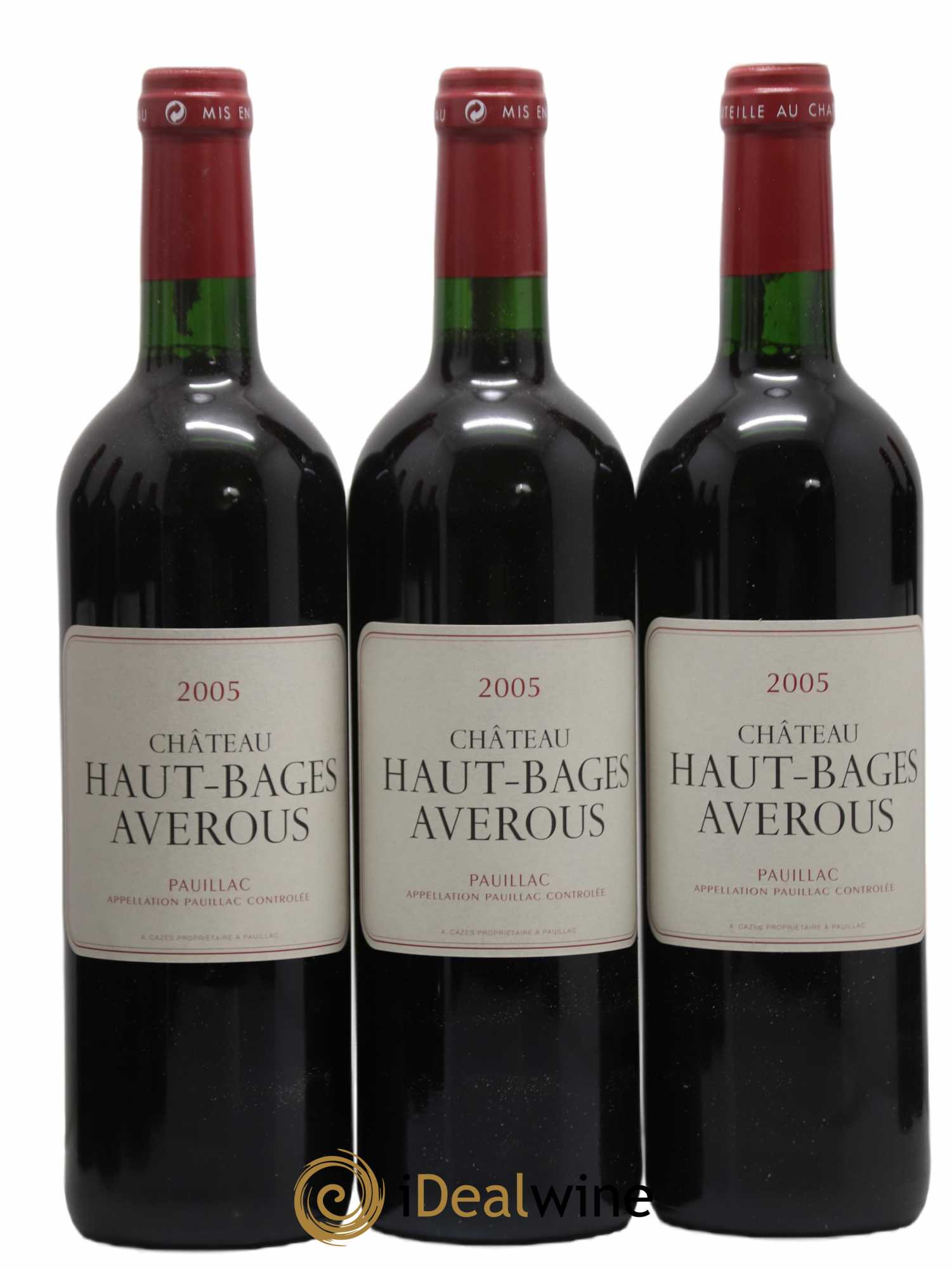 Château Haut Bages Averous Cru Bourgeois 2005 - Lot de 12 bouteilles - 2