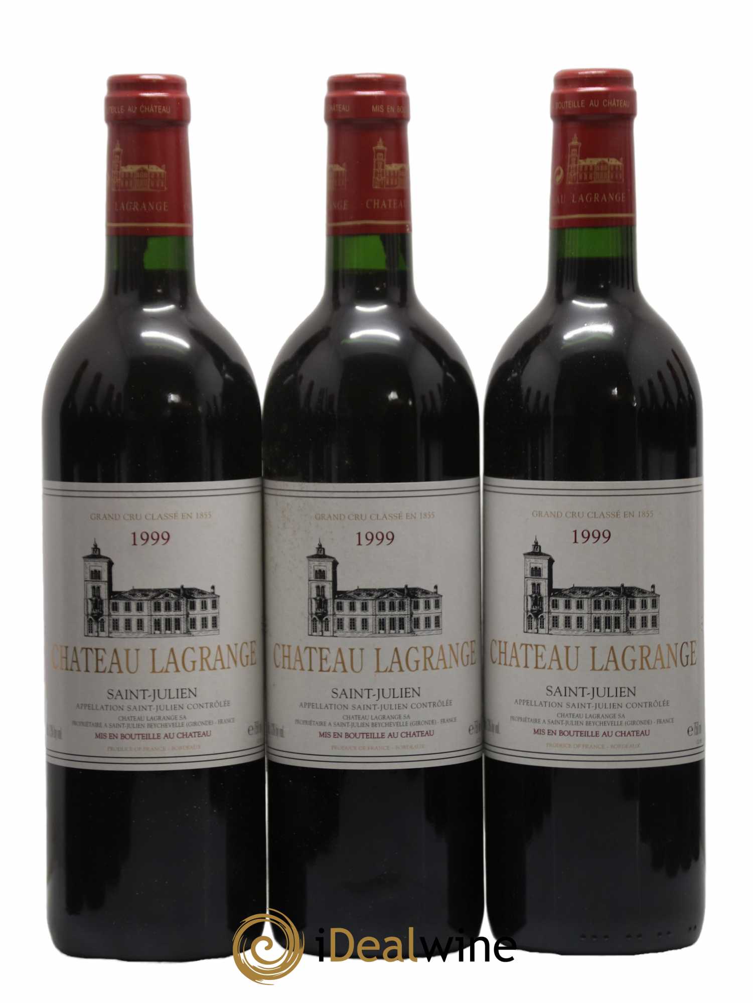 Château Lagrange 3ème Grand Cru Classé 1999 - Lot de 12 bouteilles - 1