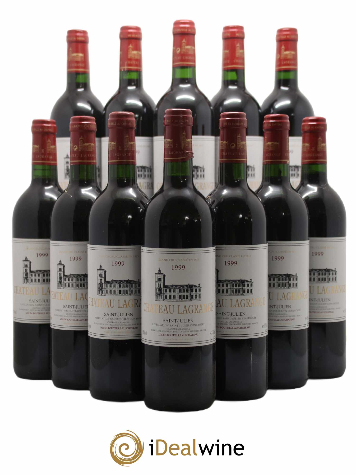 Château Lagrange 3ème Grand Cru Classé 1999 - Lot de 12 bouteilles - 0