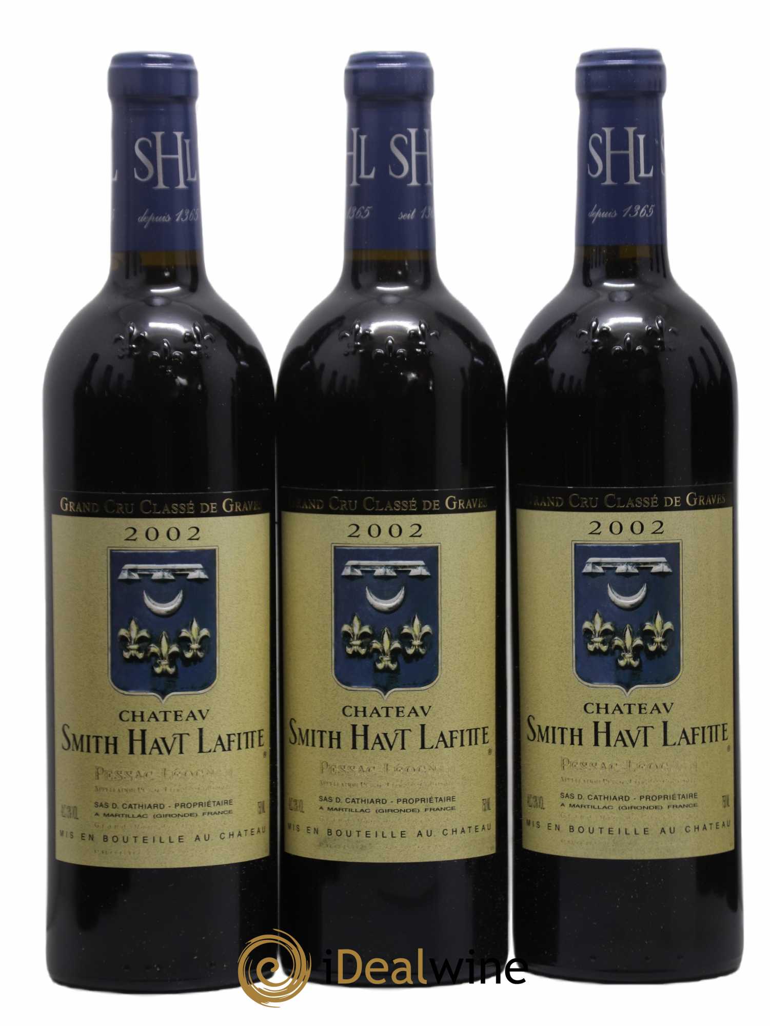 Château Smith Haut Lafitte Cru Classé de Graves 2002 - Lot de 12 bouteilles - 1