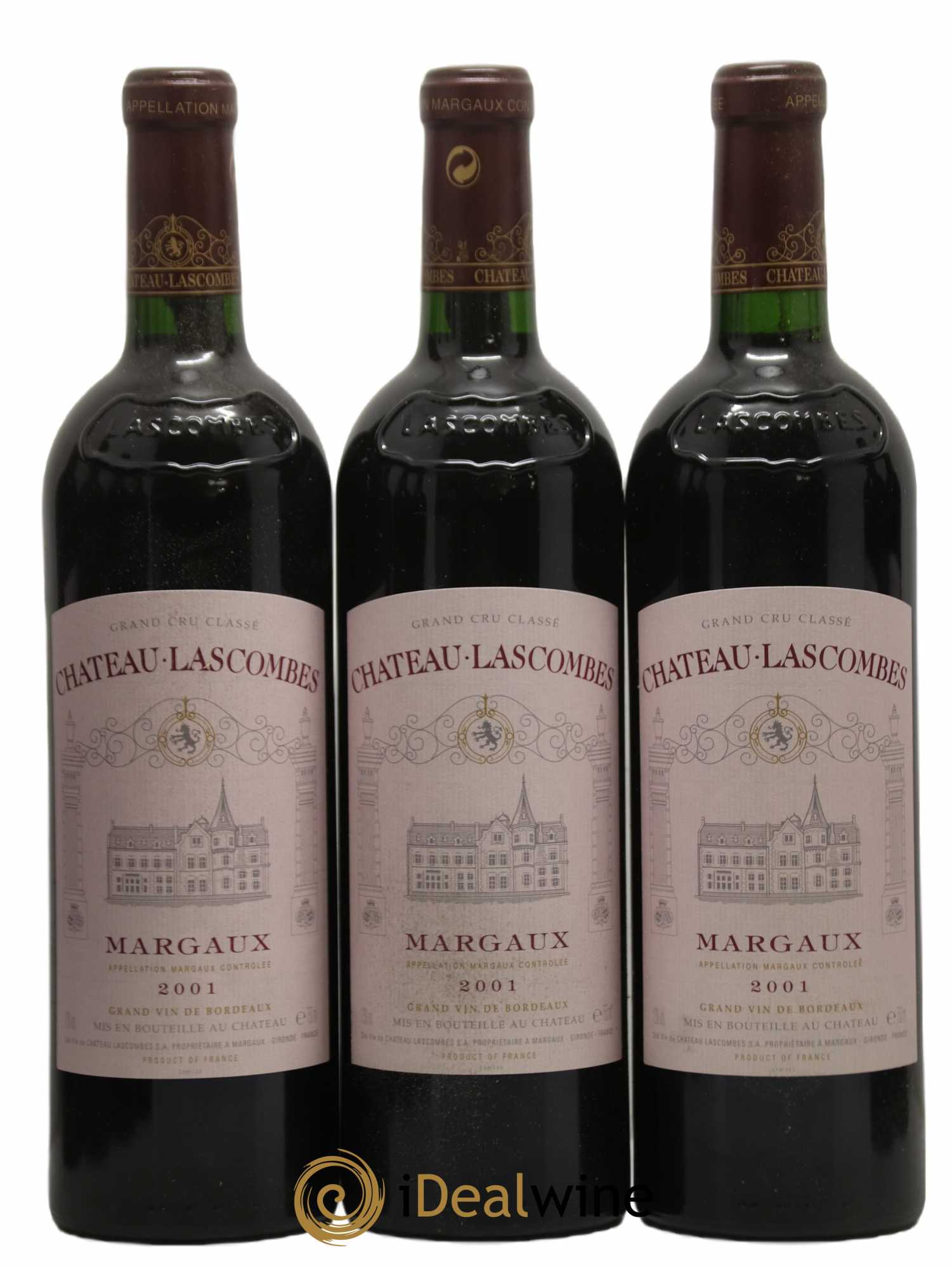 Château Lascombes 2ème Grand Cru Classé 2001 - Lot de 12 bouteilles - 2