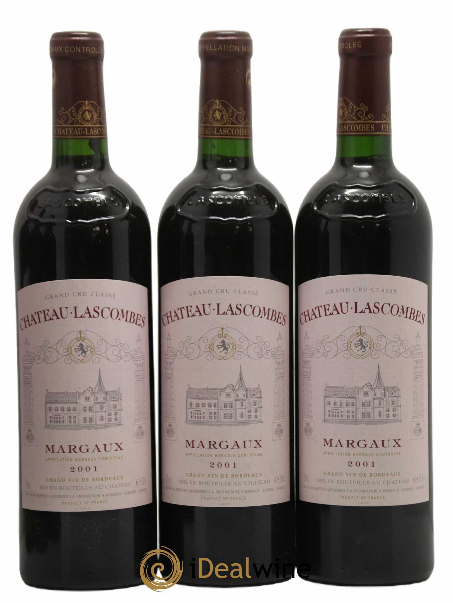 Château Lascombes 2ème Grand Cru Classé 2001 - Lot de 12 bouteilles - 3
