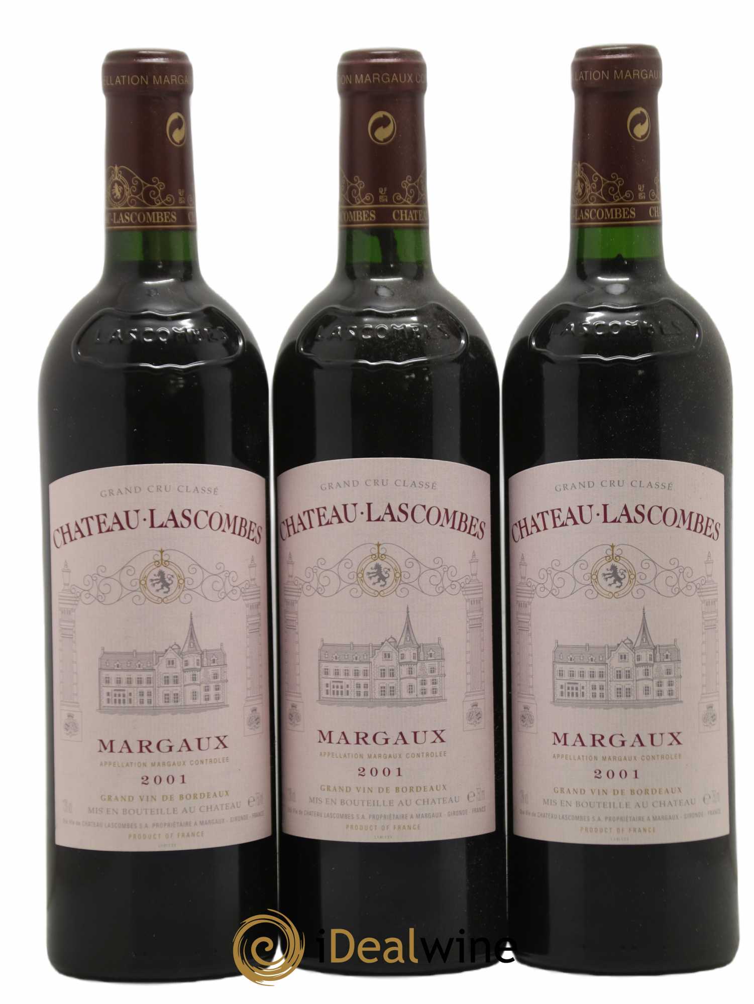 Château Lascombes 2ème Grand Cru Classé 2001 - Lot de 12 bouteilles - 4