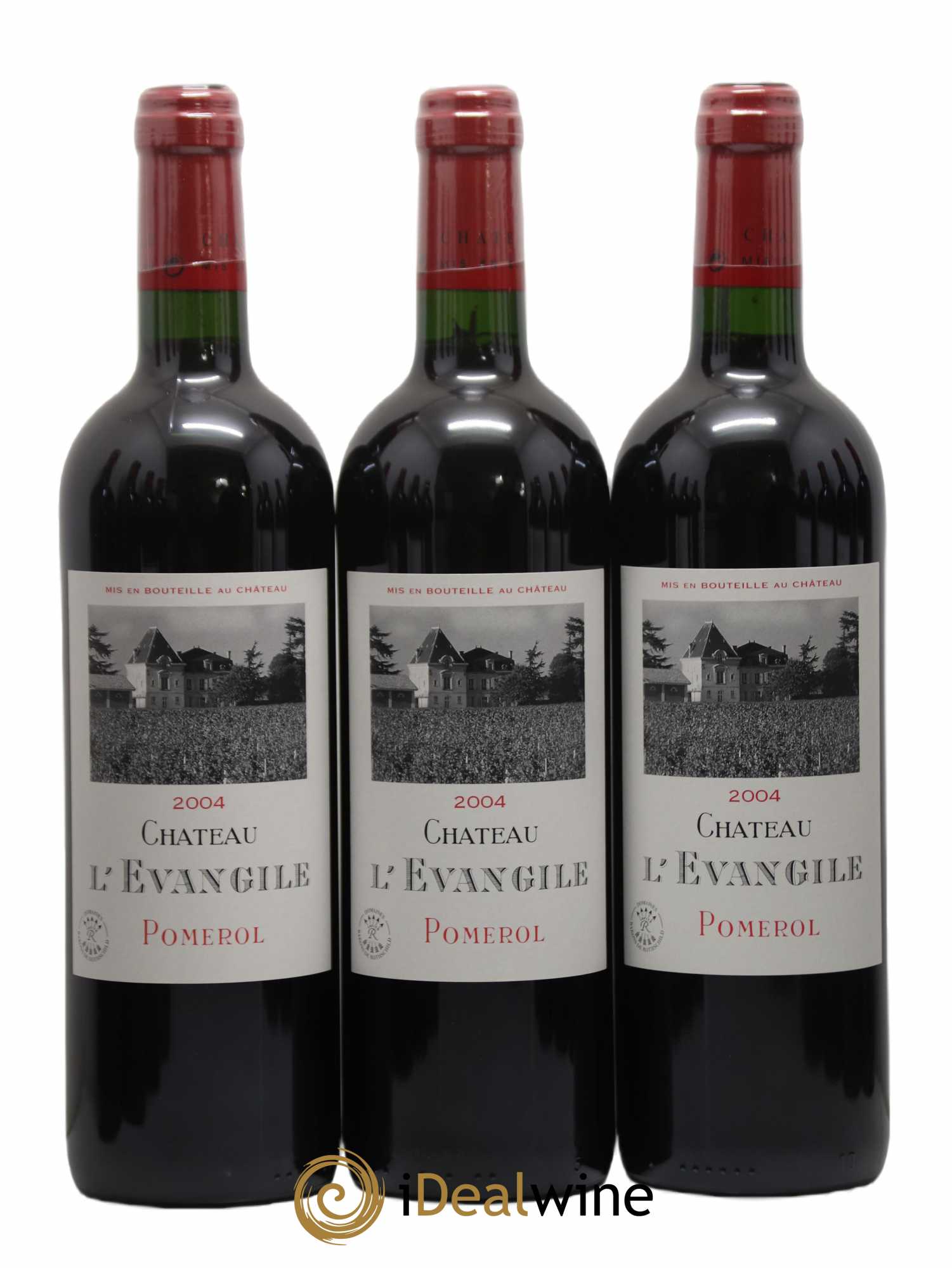 Château l' Évangile 2004 - Lot de 12 bouteilles - 1