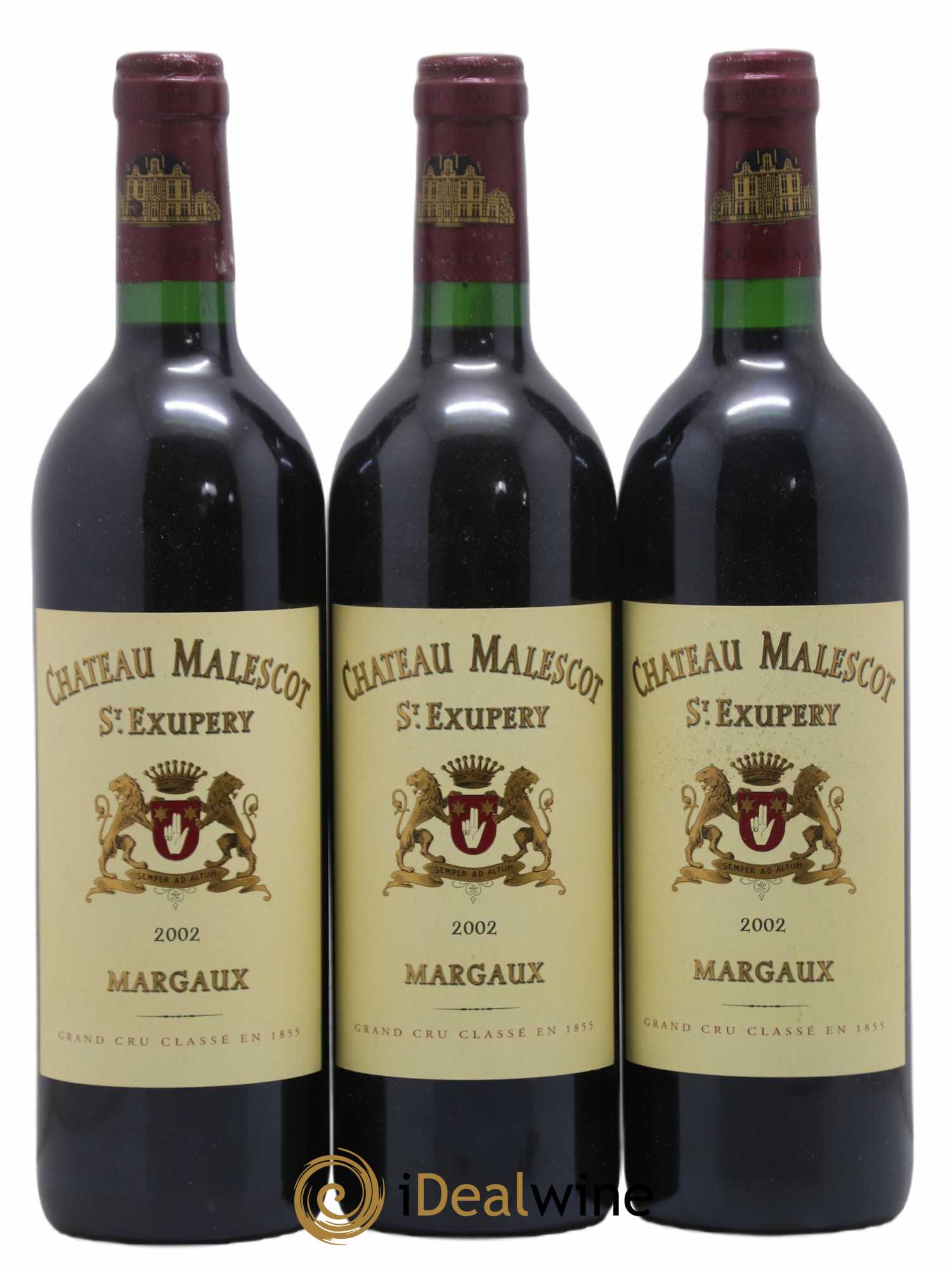 Château Malescot Saint-Exupéry 3ème Grand Cru Classé 2002 - Lot de 12 bouteilles - 1