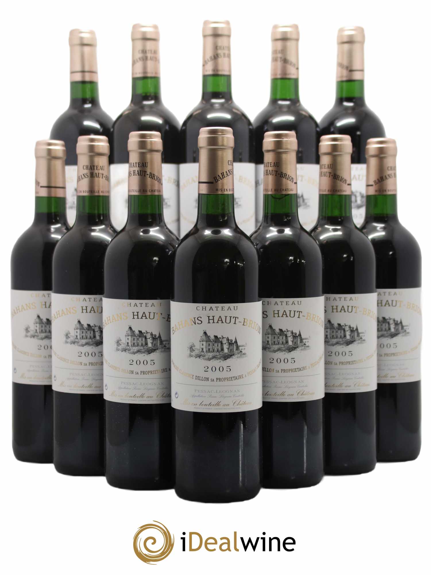 Clarence (Bahans) de Haut-Brion Second Vin 2005 - Lot de 12 bouteilles - 0