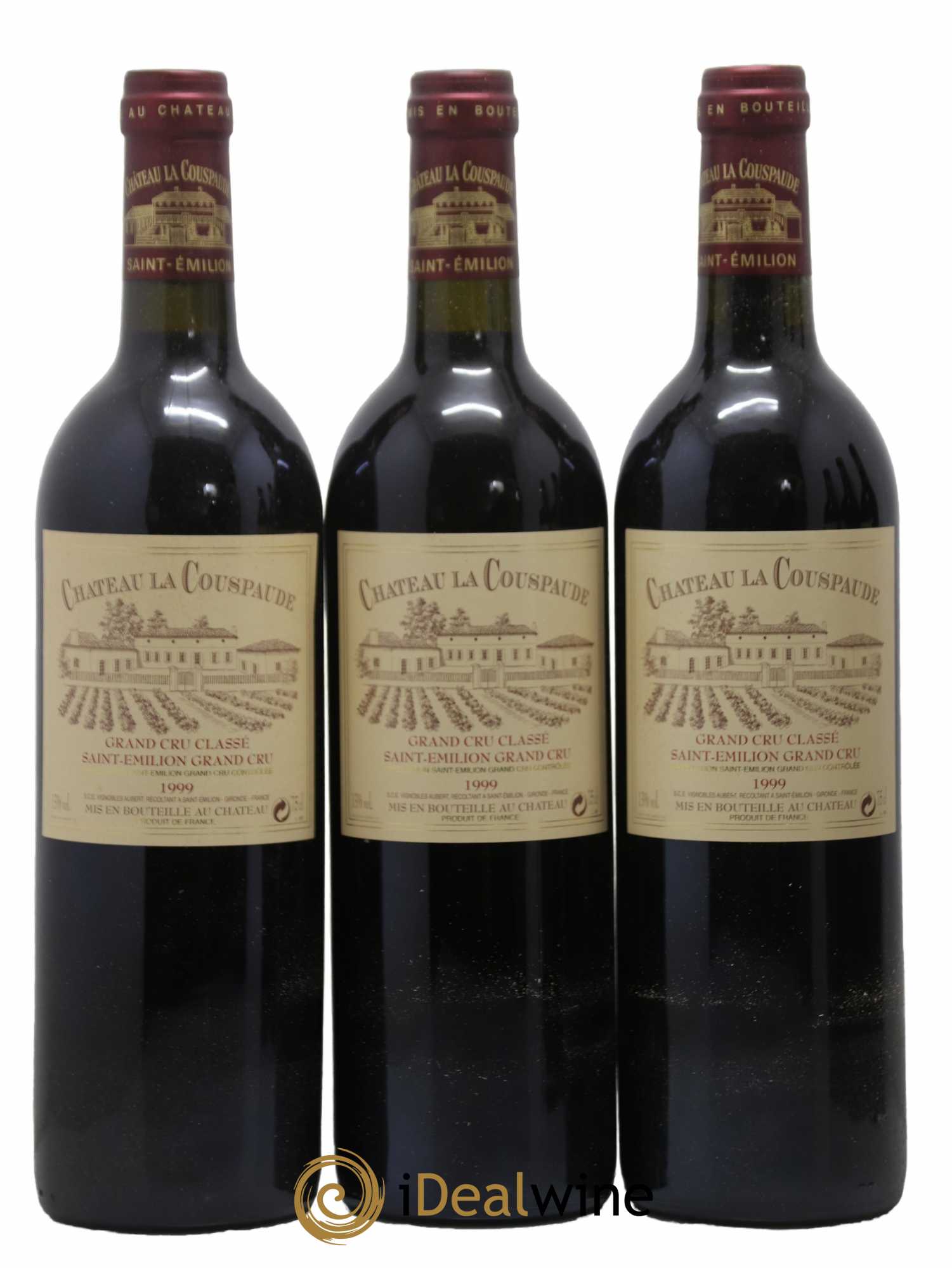 Château la Couspaude Grand Cru Classé 1999 - Lot de 12 bouteilles - 3