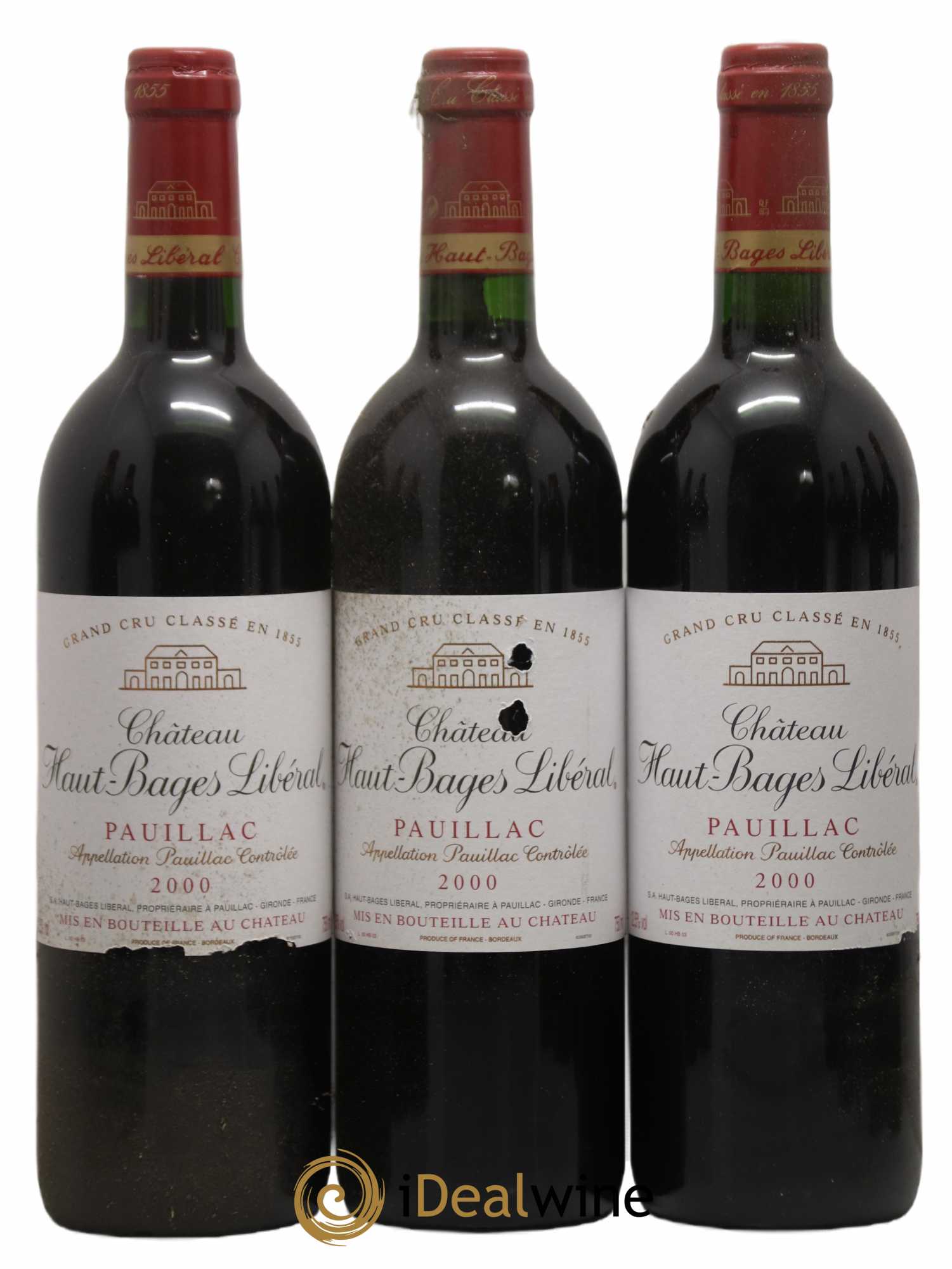 Château Haut Bages Libéral 5ème Grand Cru Classé 2000 - Lot of 12 bottles - 2