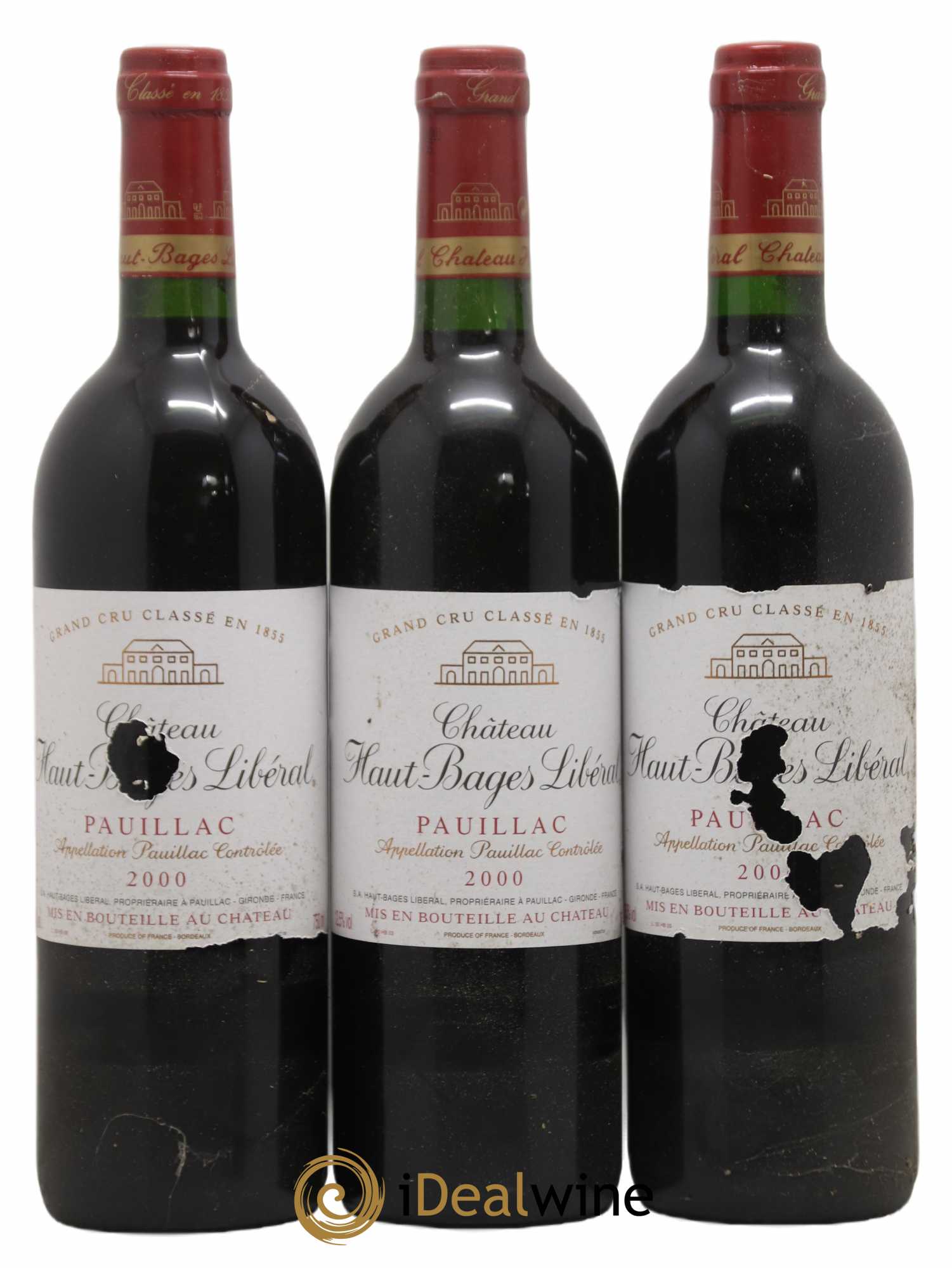Château Haut Bages Libéral 5ème Grand Cru Classé 2000 - Lot of 12 bottles - 4