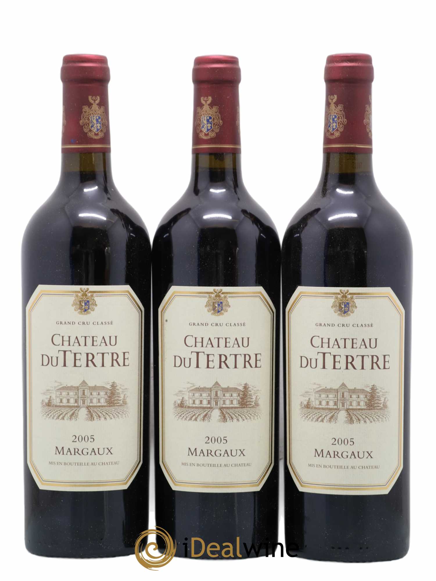 Château du Tertre 5ème Grand Cru Classé 0 2005 - Lot de 12 bouteilles - 1