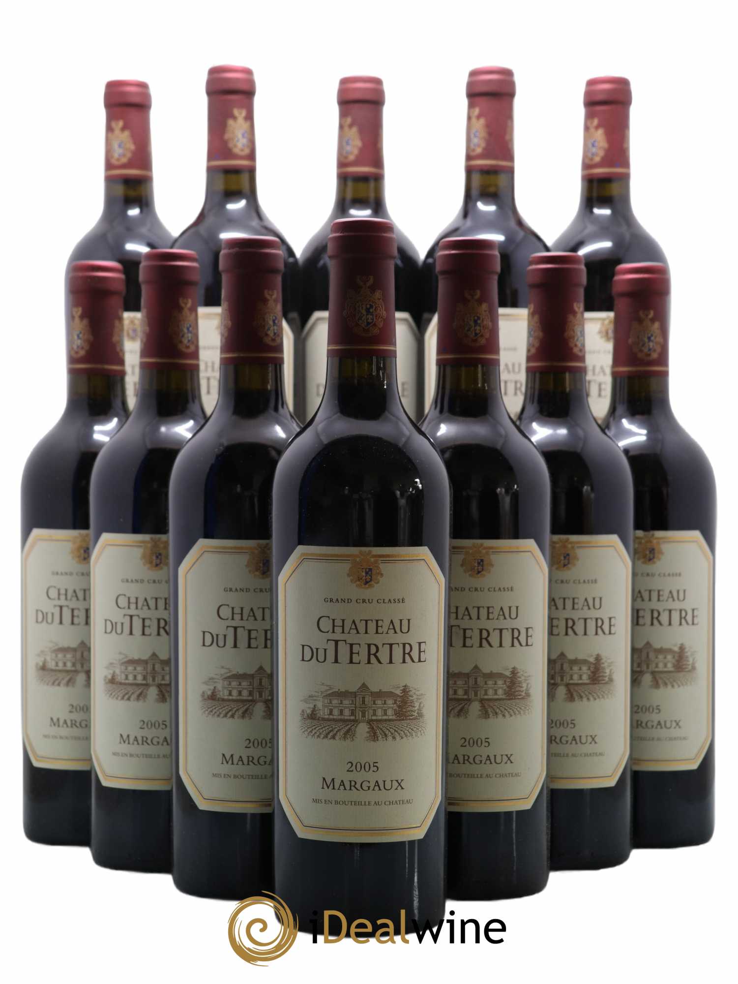Château du Tertre 5ème Grand Cru Classé 0 2005 - Lot de 12 bouteilles - 0