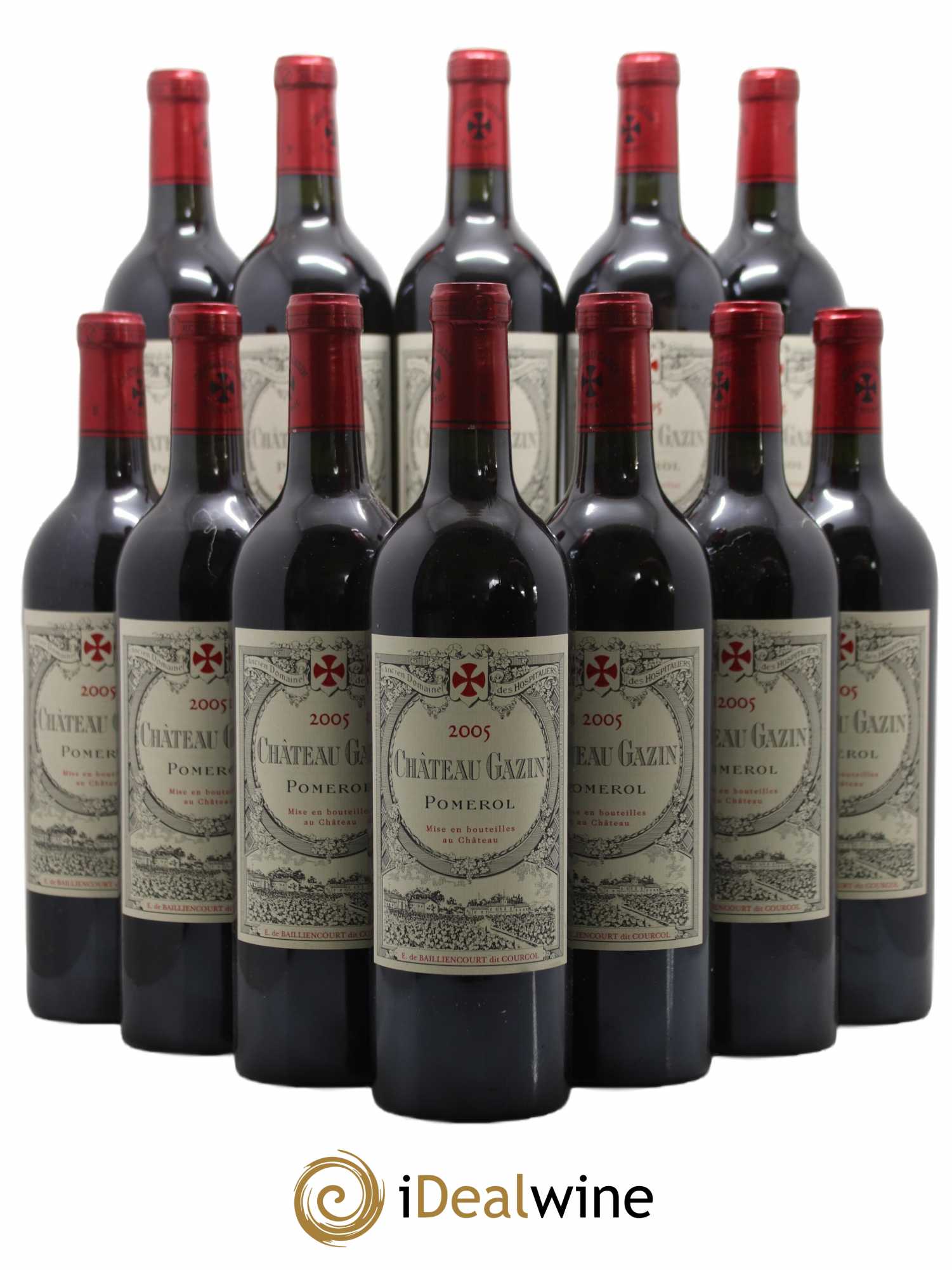 Château Gazin 2005 - Lot de 12 bouteilles - 0