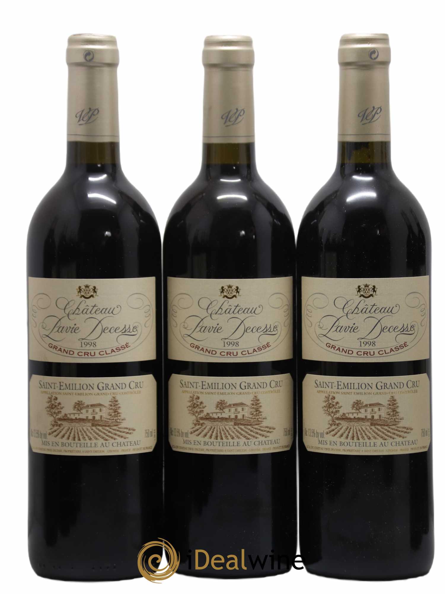Château Pavie Decesse Grand Cru Classé 1998 - Lot de 12 bouteilles - 3