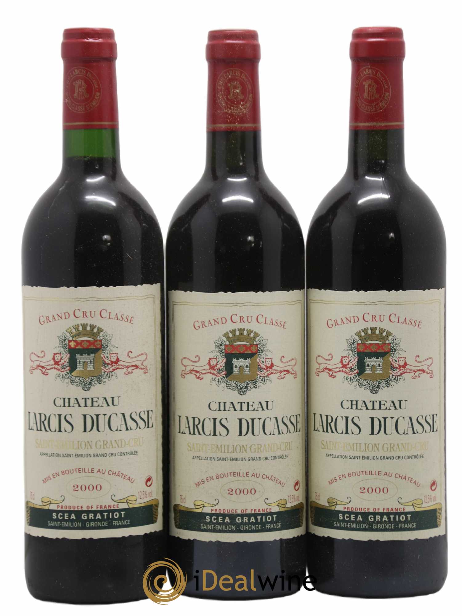 Château Larcis Ducasse 1er Grand Cru Classé B 2000 - Lot de 12 bouteilles - 4