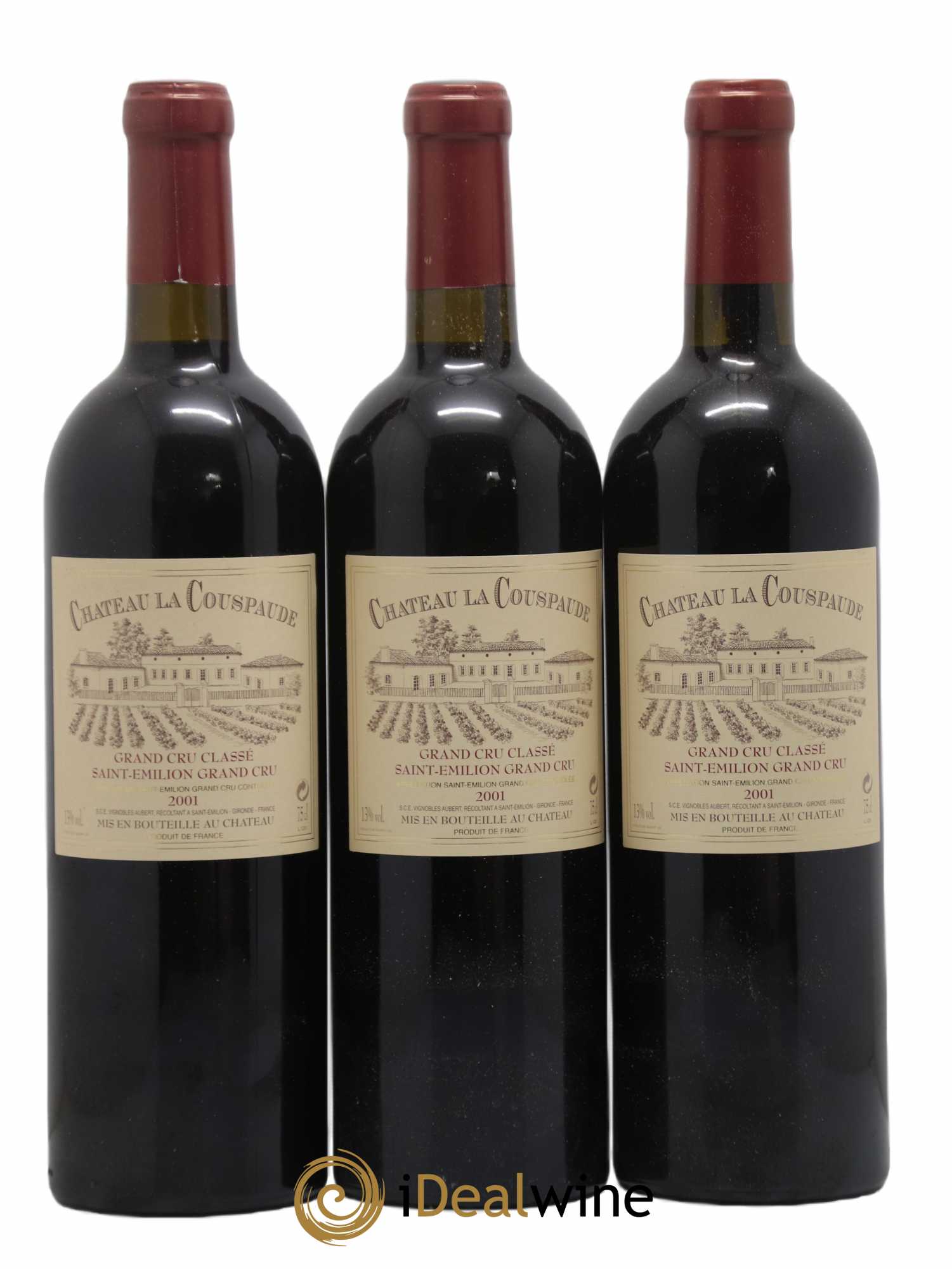Château la Couspaude Grand Cru Classé 2001 - Lot de 12 bouteilles - 4