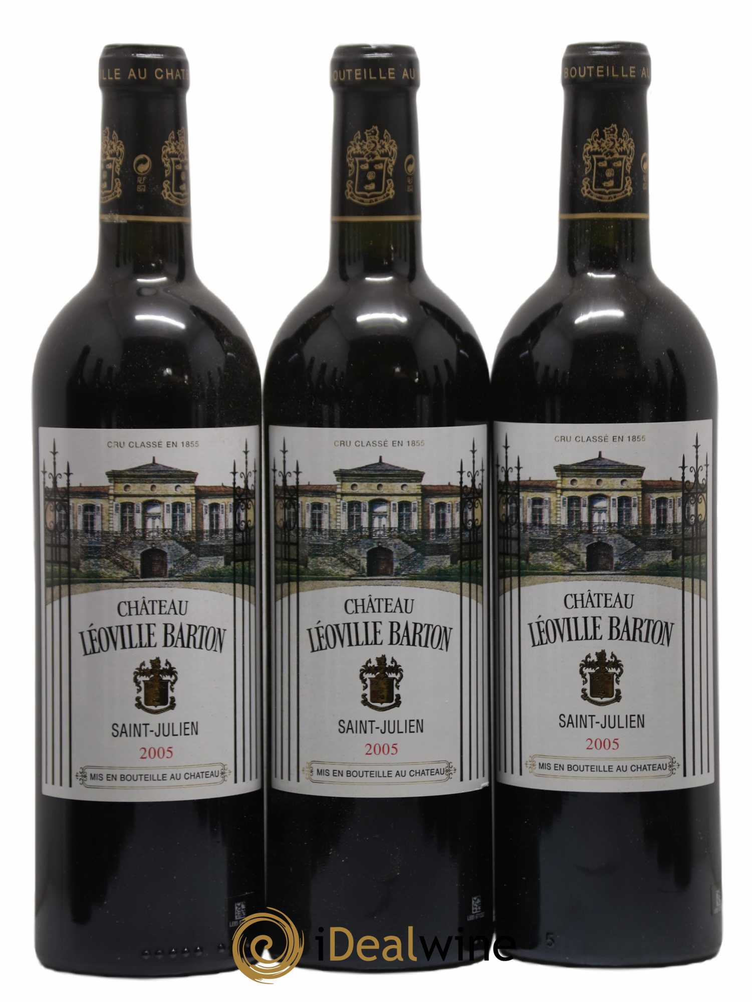 Château Léoville Barton 2ème Grand Cru Classé 2005 - Lot de 12 bouteilles - 1