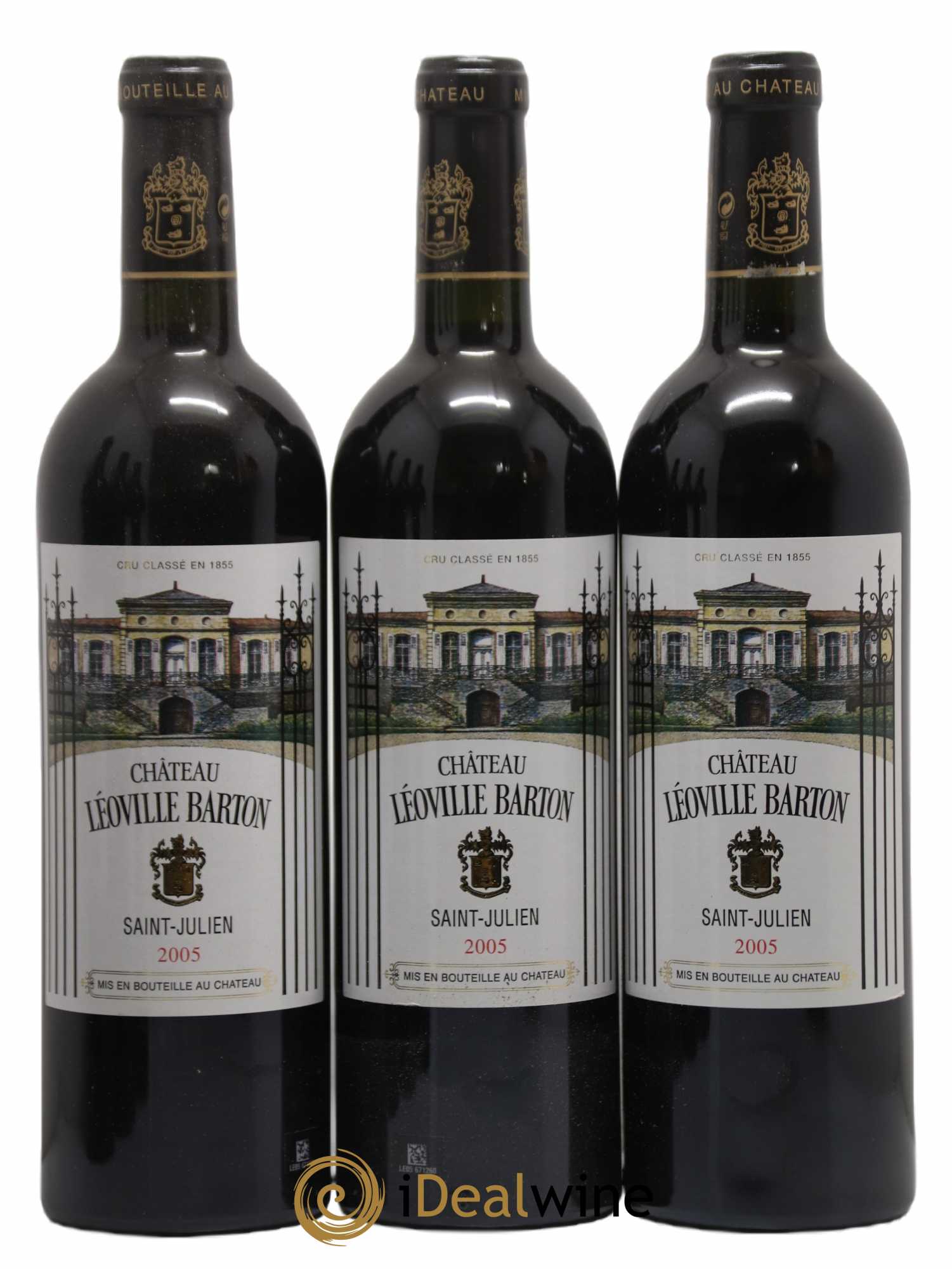 Château Léoville Barton 2ème Grand Cru Classé 2005 - Lot de 12 bouteilles - 3