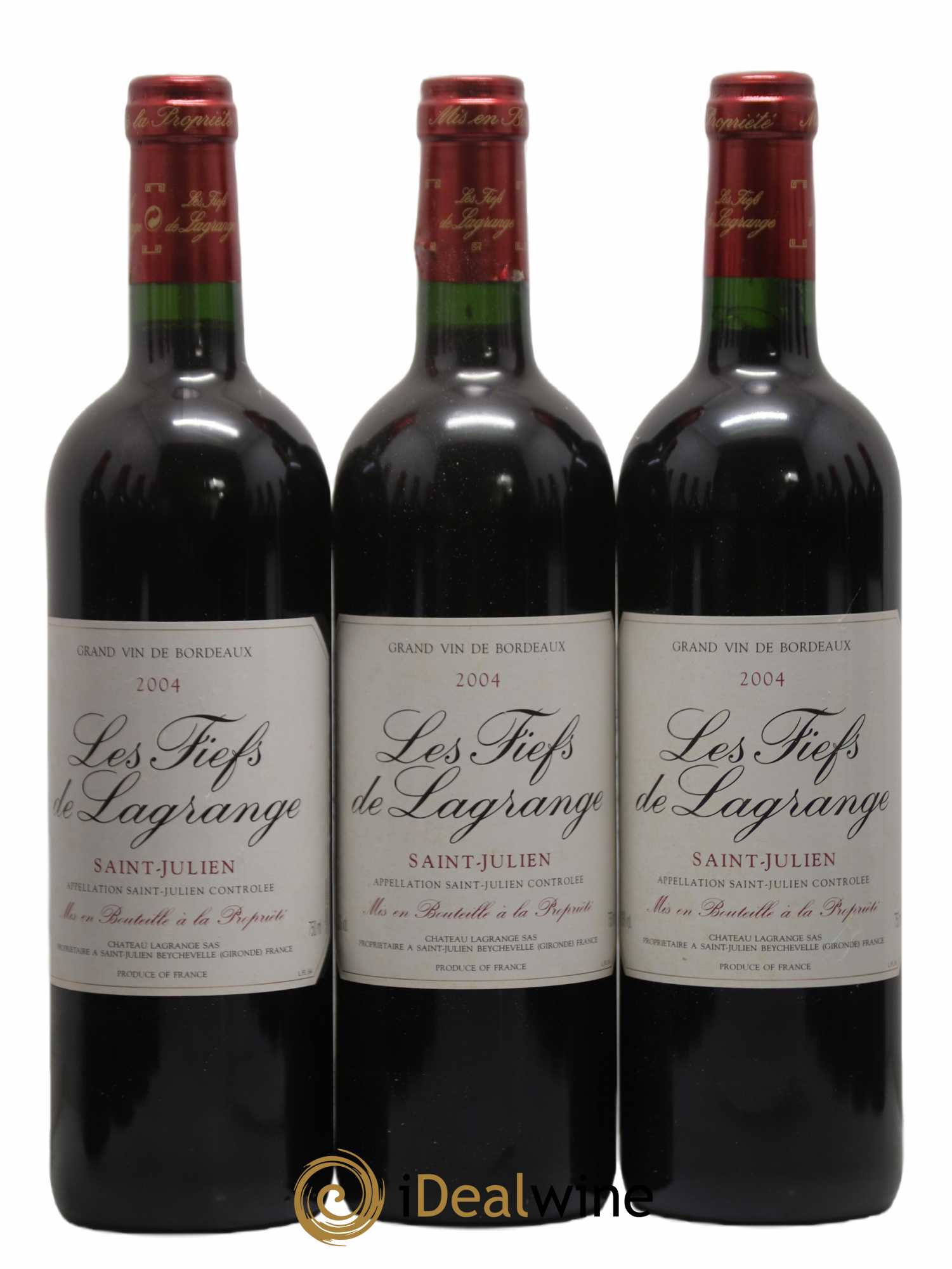 Les Fiefs de Lagrange Second Vin 2004 - Lot de 12 bouteilles - 1