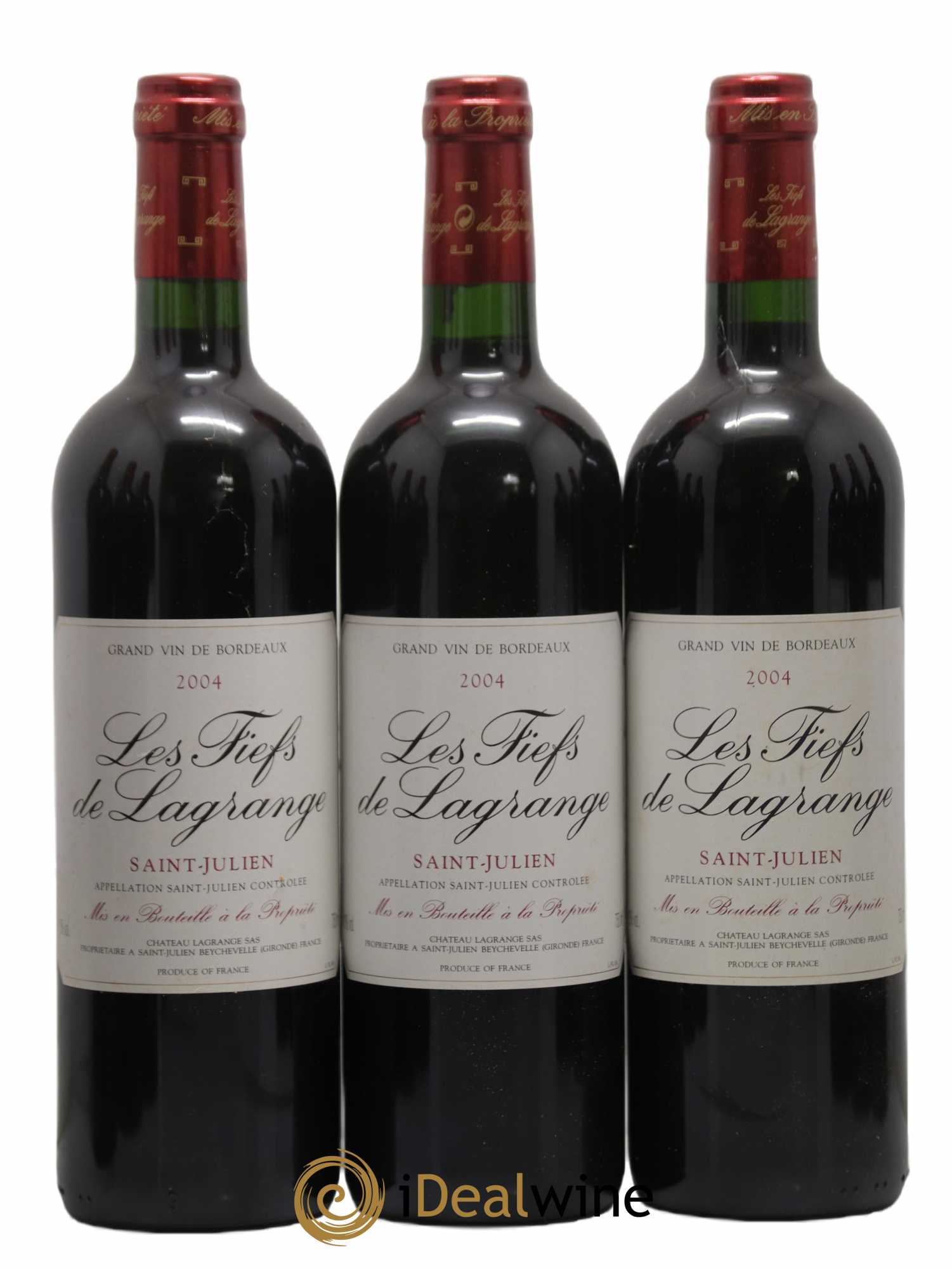 Les Fiefs de Lagrange Second Vin 2004 - Lot de 12 bouteilles - 2