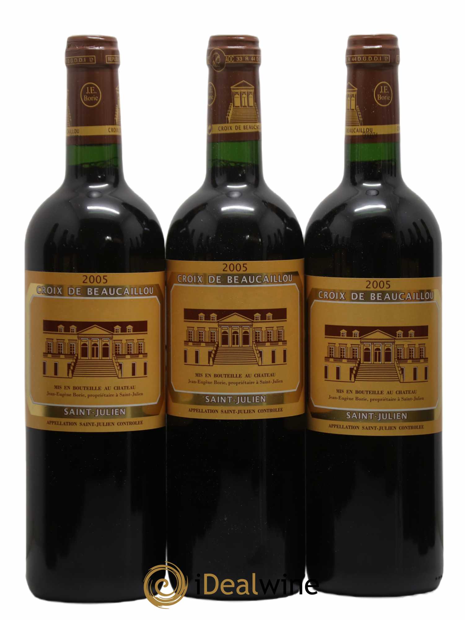 La Croix de Beaucaillou Second Vin 2005 - Lot de 12 bouteilles - 1