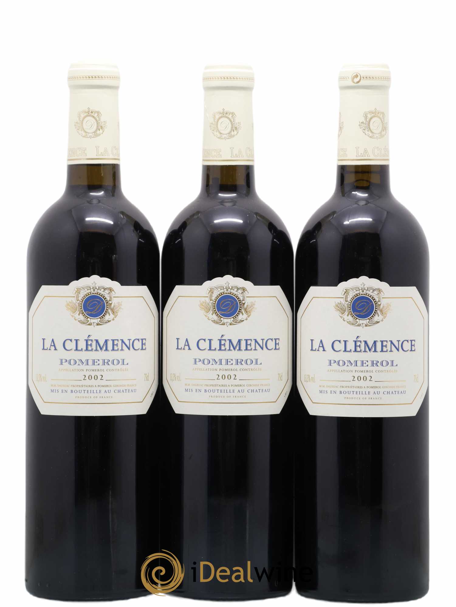 Château La Clémence 0 2002 - Lot de 12 bouteilles - 2