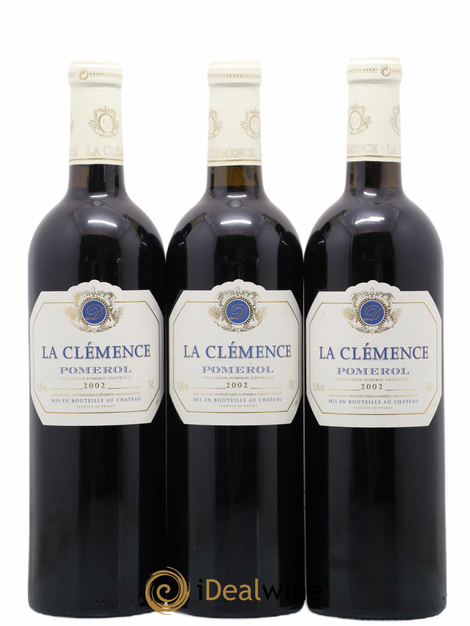 Château La Clémence 0 2002 - Lot de 12 bouteilles - 4