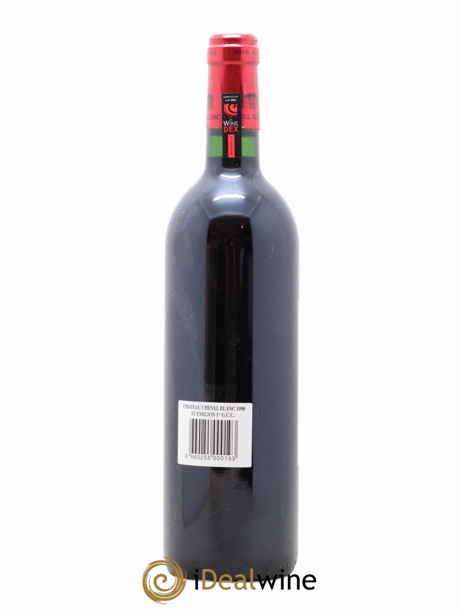Château Cheval Blanc 1er Grand Cru Classé A 1998 - Lot de 1 bouteille - 1