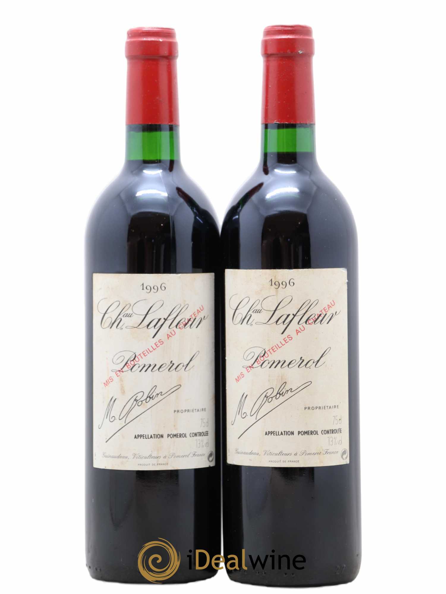 Château Lafleur 1996 - Lot de 2 bouteilles - 0