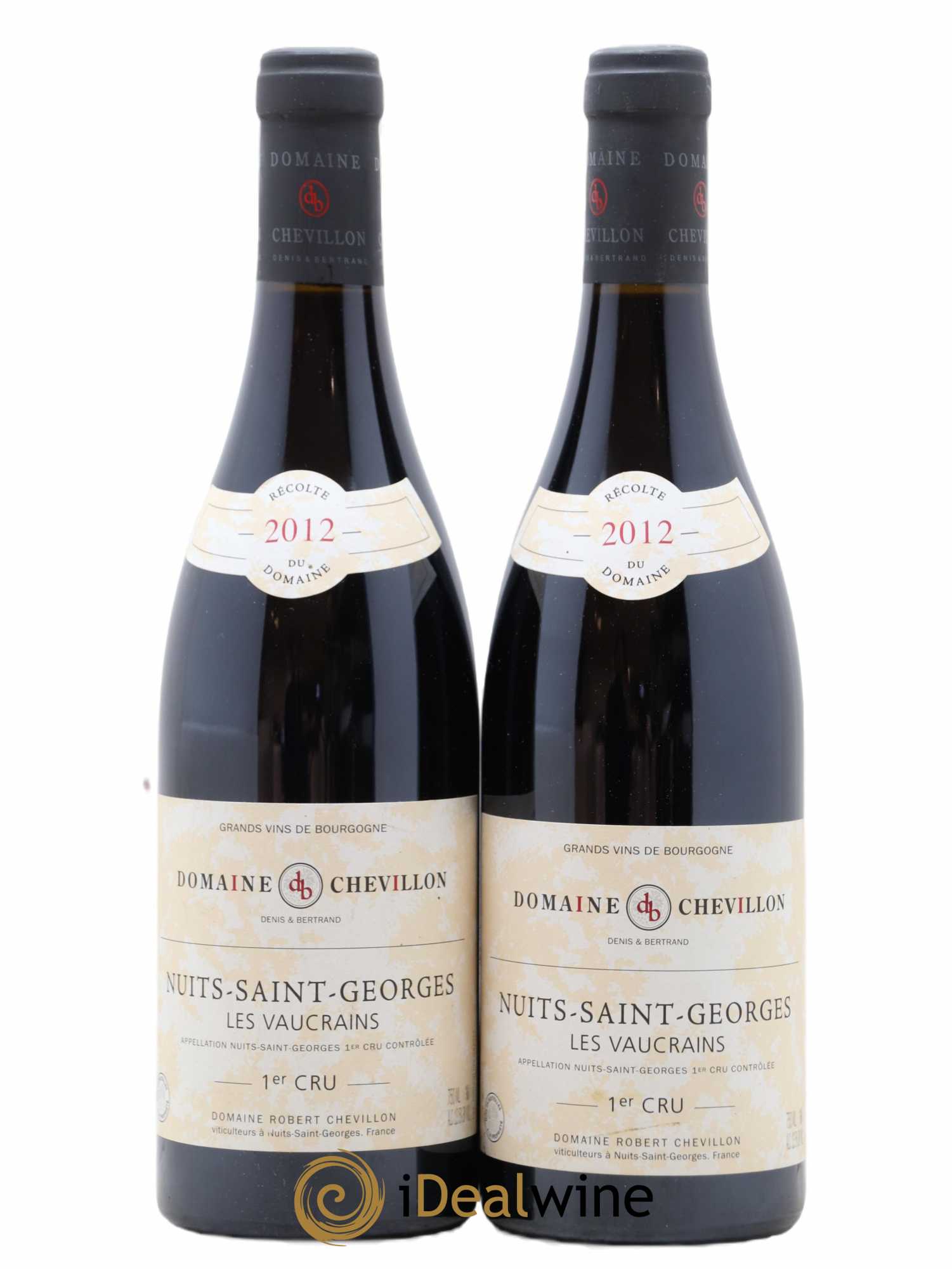 Nuits-Saint-Georges 1er Cru Les Vaucrains Robert Chevillon 2012 - Lot de 2 bouteilles - 0