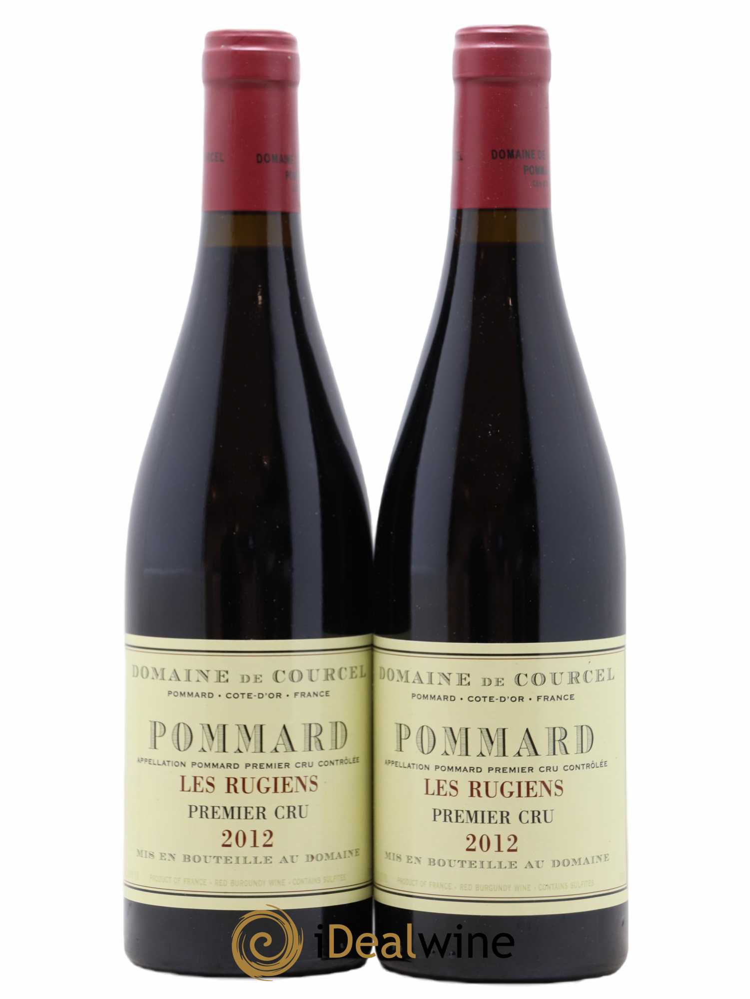 Pommard 1er Cru Les Rugiens de Courcel (Domaine) 2012 - Lot de 2 bouteilles - 0