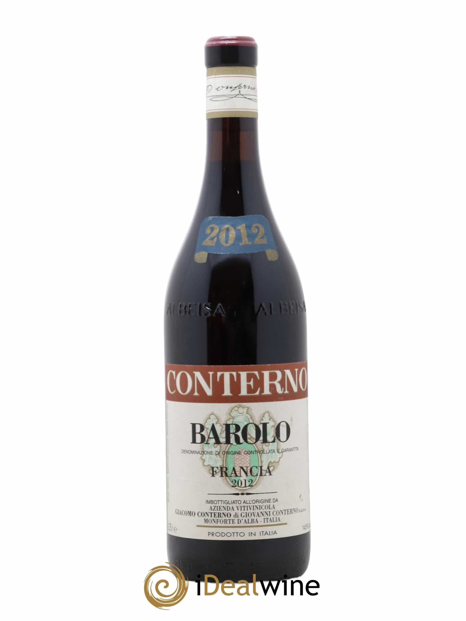 Barolo DOCG Cascina Francia Giacomo Conterno 2012 - Lot de 1 bouteille - 0