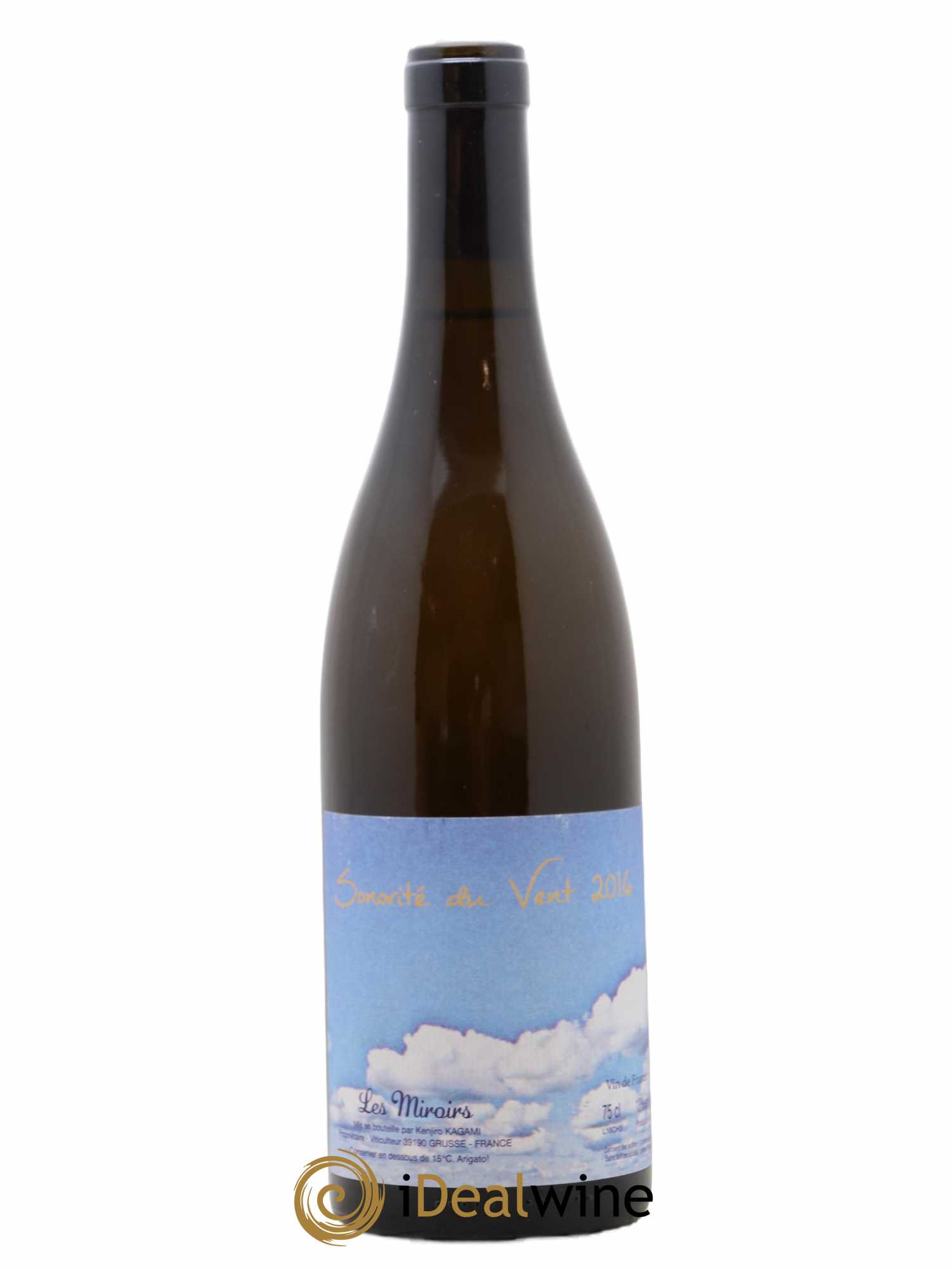 Vin de France Sonorité du vent Les saugettes Kenjiro Kagami - Domaine des Miroirs 2016 - Lot de 1 bouteille - 0