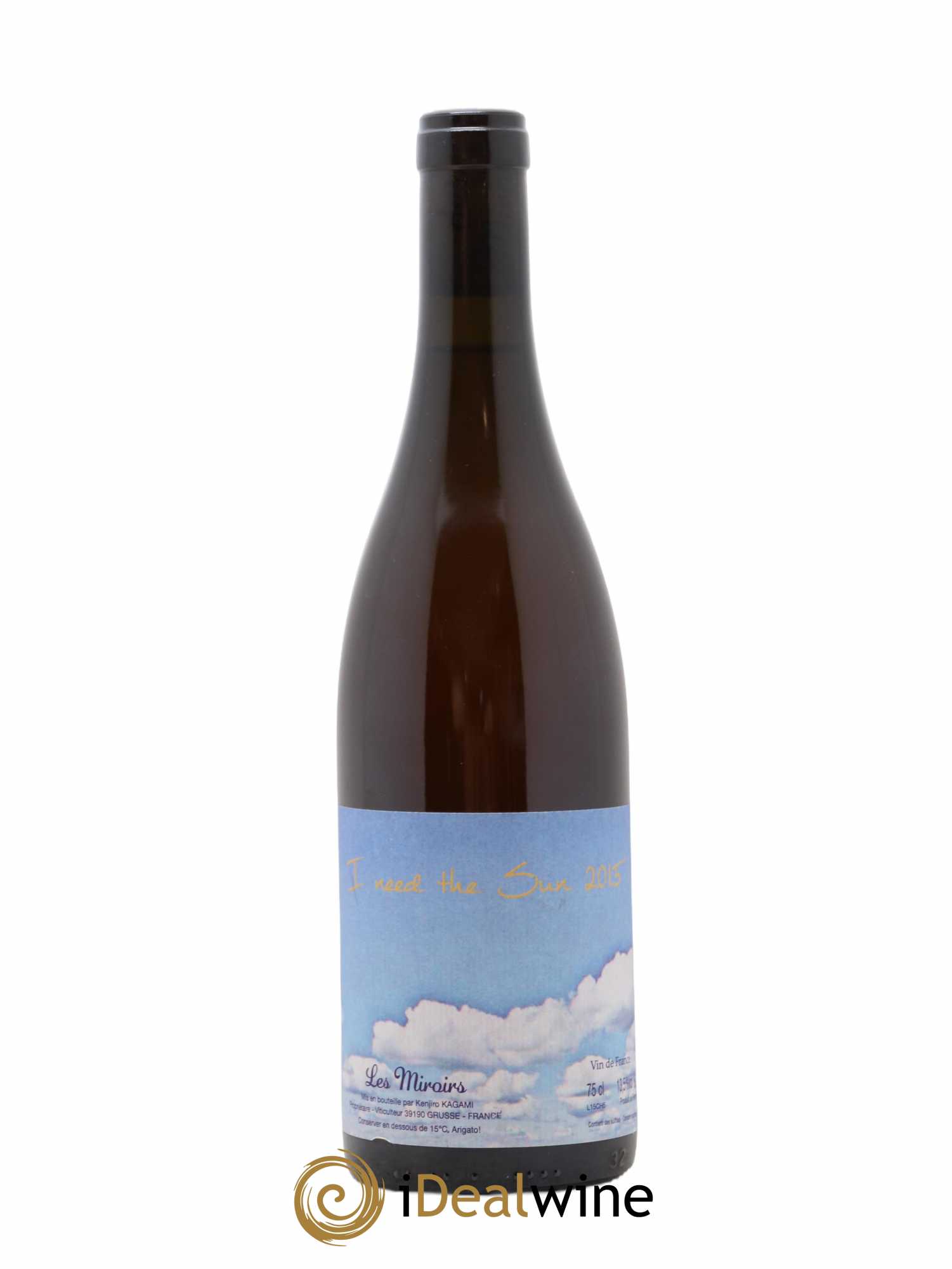 Vin de France I need the Sun Kenjiro Kagami - Domaine des Miroirs 2015 - Lot de 1 bouteille - 0