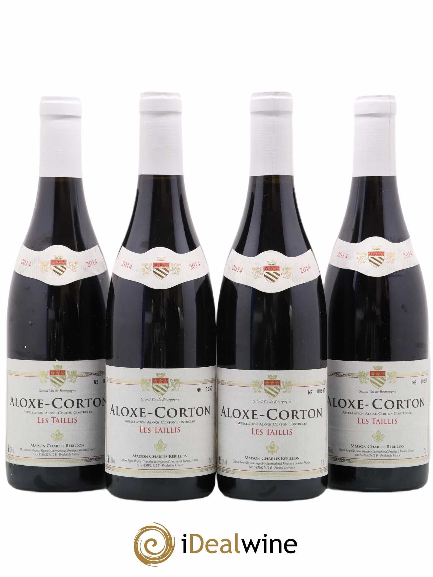 Aloxe-Corton Les Taillis Charles Rebillon 2014 - Posten von 4 Flaschen - 0