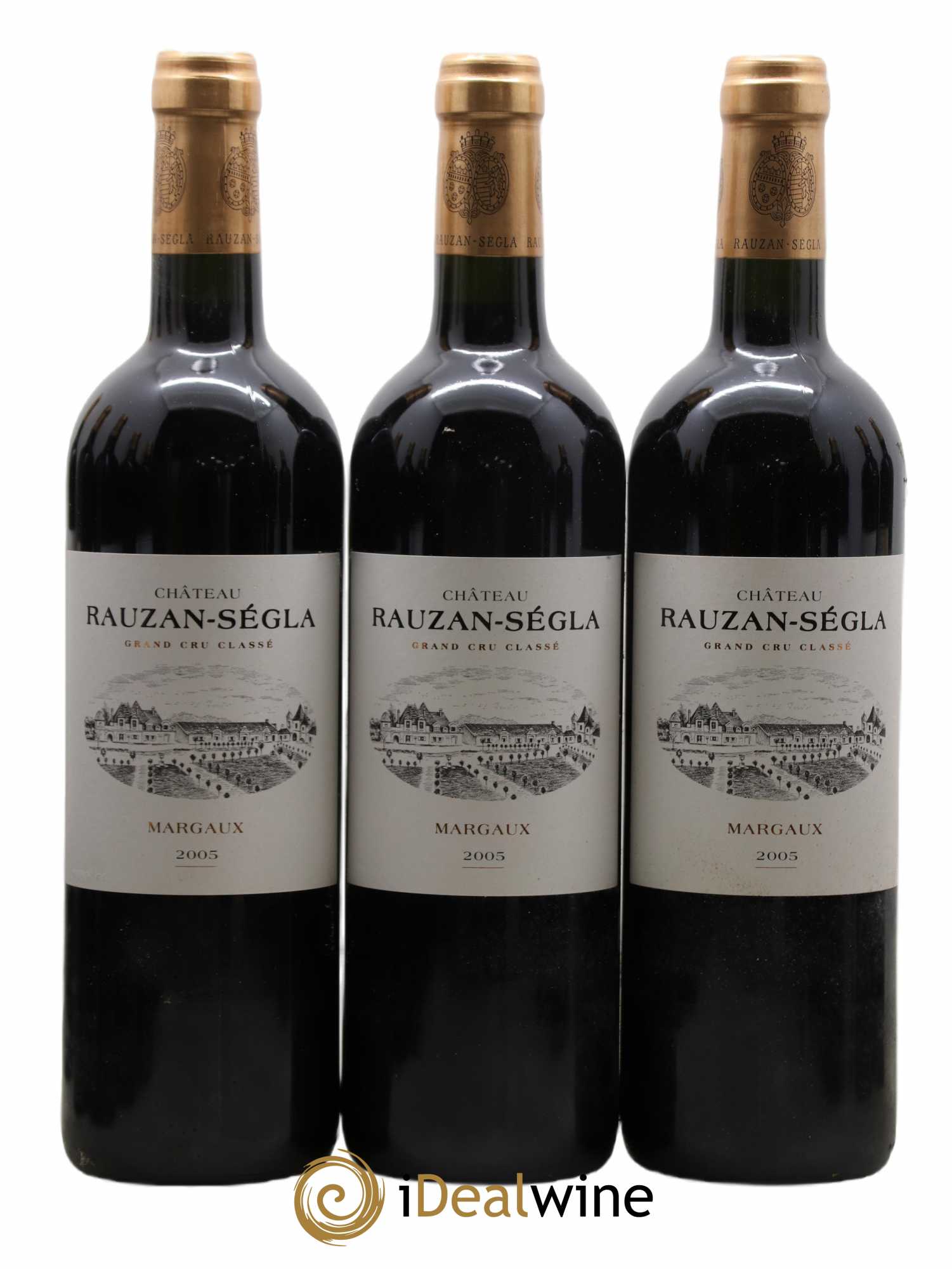 Château Rauzan Ségla Grand Cru Classé 2005 - Lot de 12 bouteilles - 1