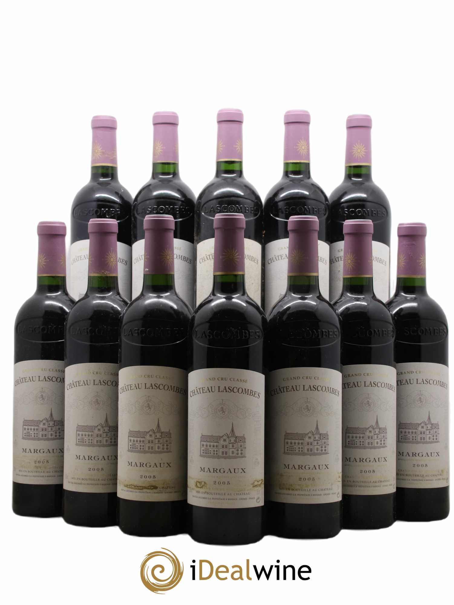 Château Lascombes 2ème Grand Cru Classé 2005 - Lot de 12 bouteilles - 0