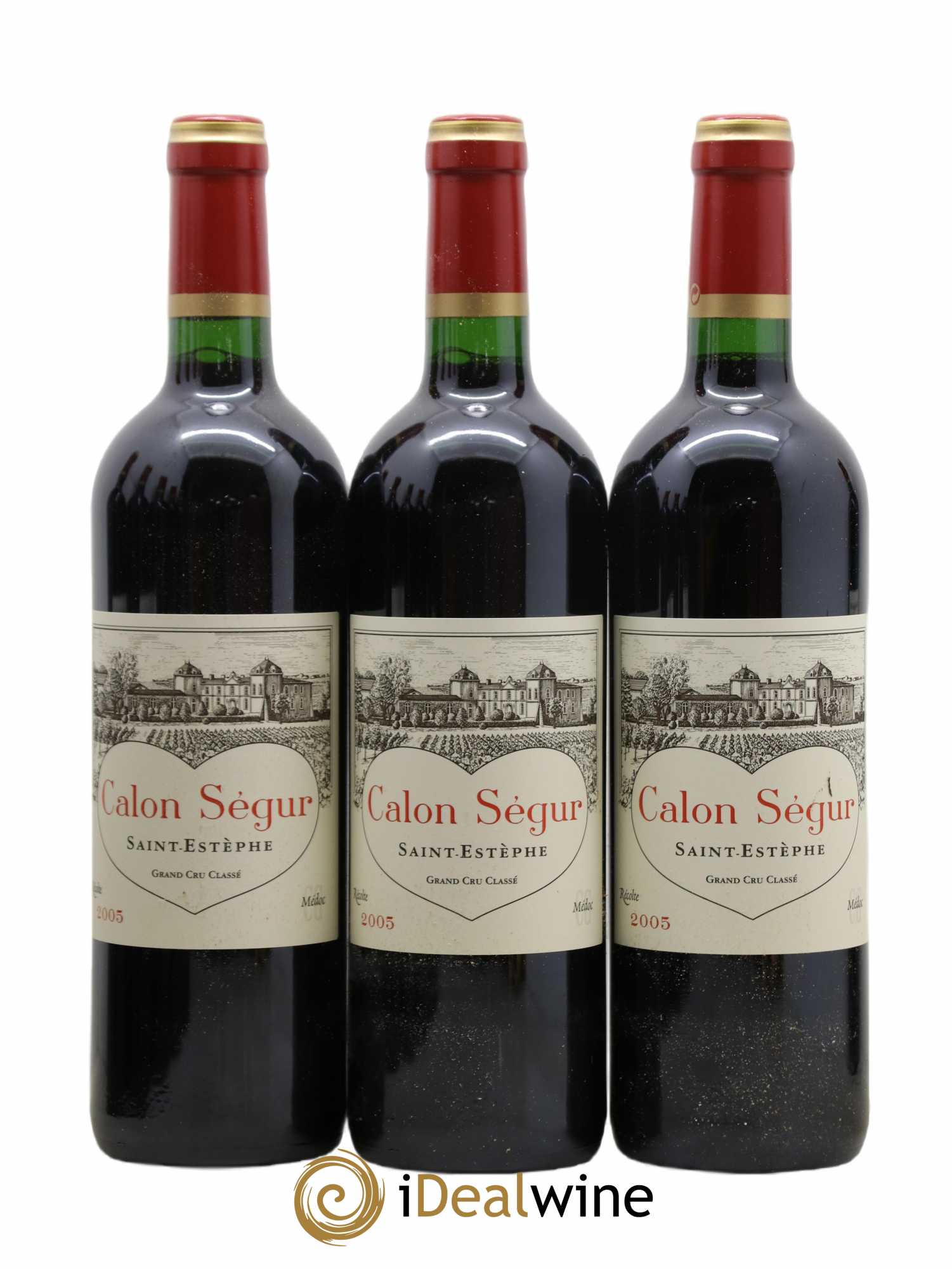 Château Calon Ségur 3ème Grand Cru Classé 2005 - Lot de 12 bouteilles - 2