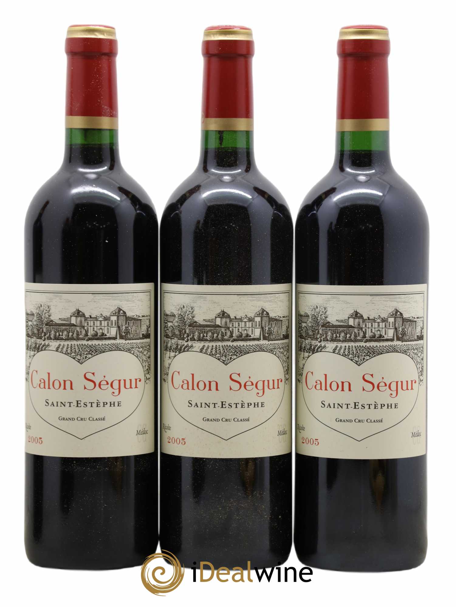 Château Calon Ségur 3ème Grand Cru Classé 2005 - Lot de 12 bouteilles - 3