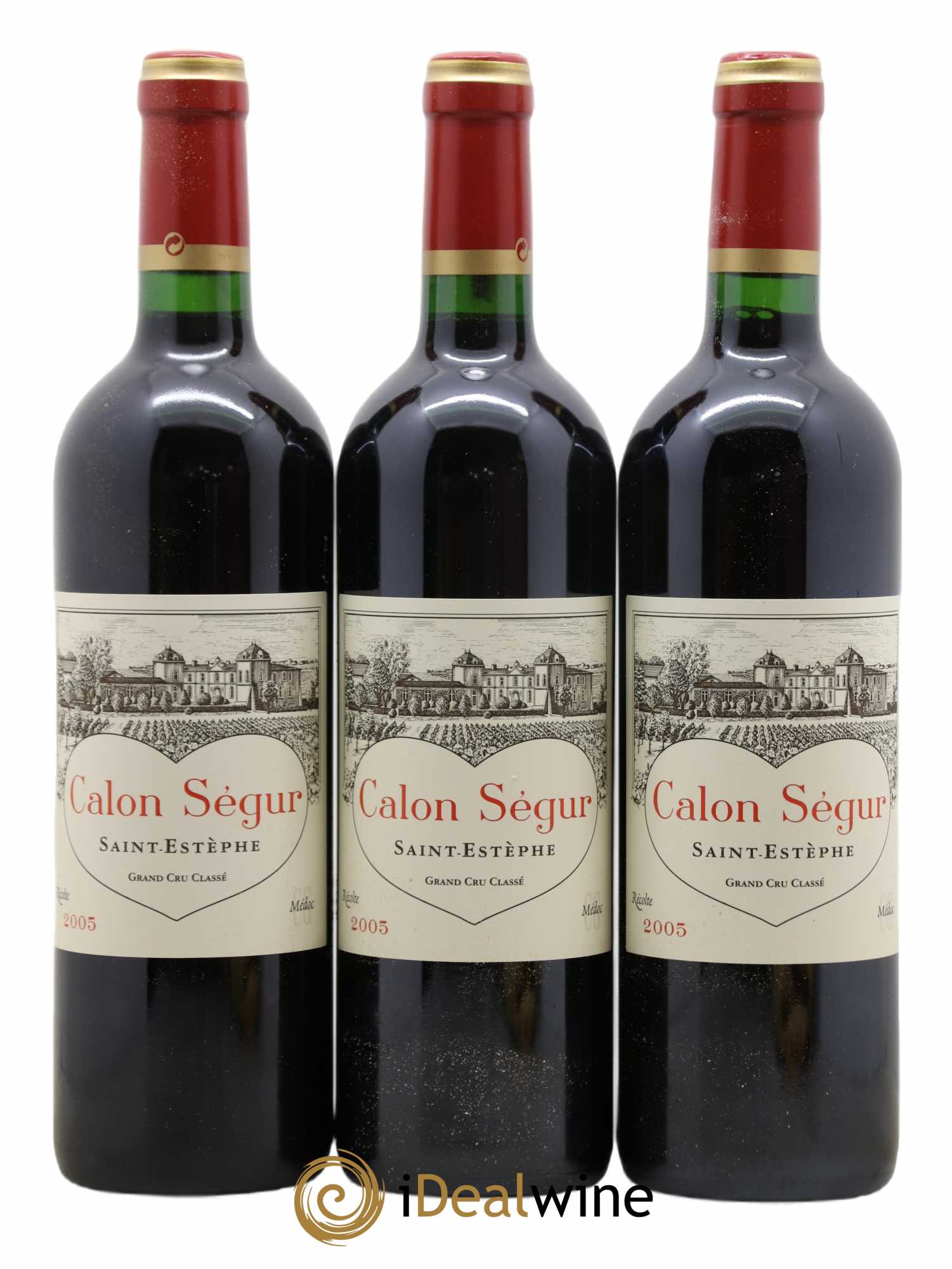 Château Calon Ségur 3ème Grand Cru Classé 2005 - Lot de 12 bouteilles - 4